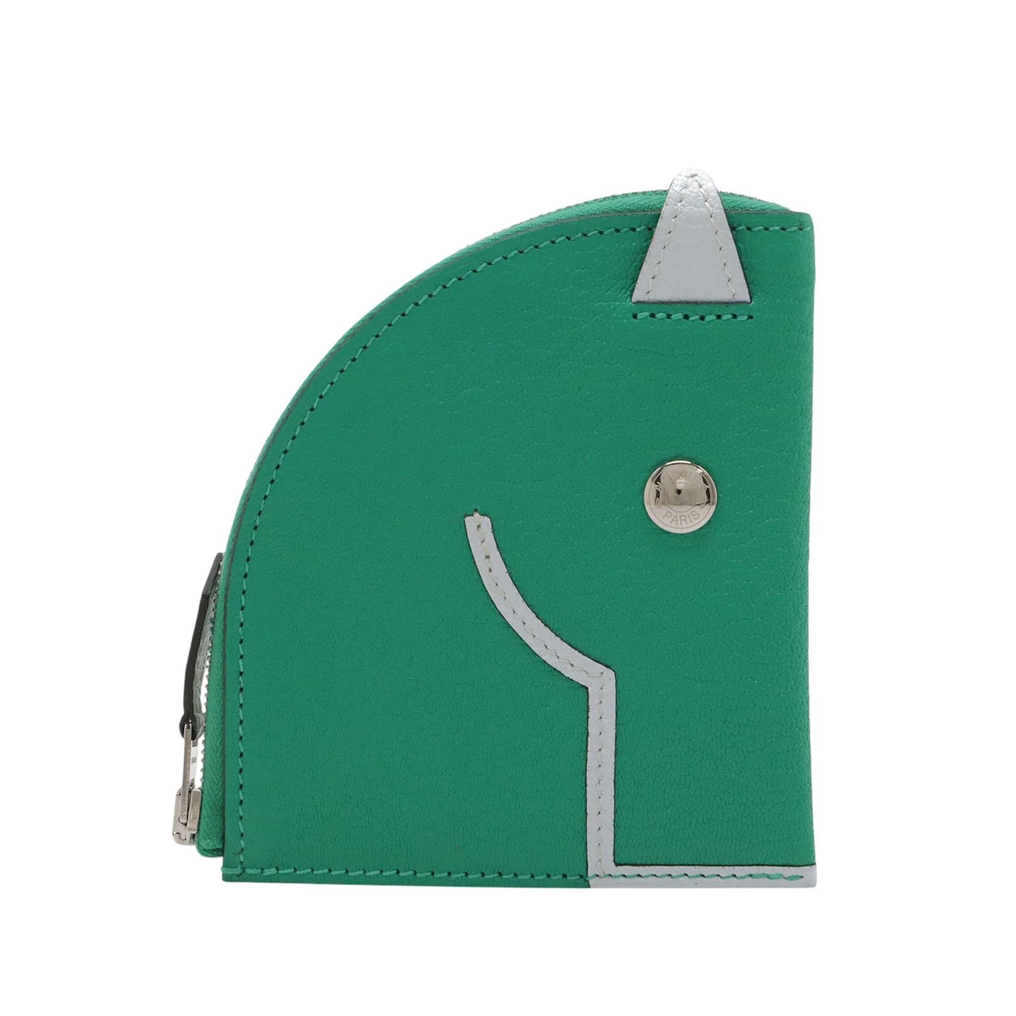 H leather bag