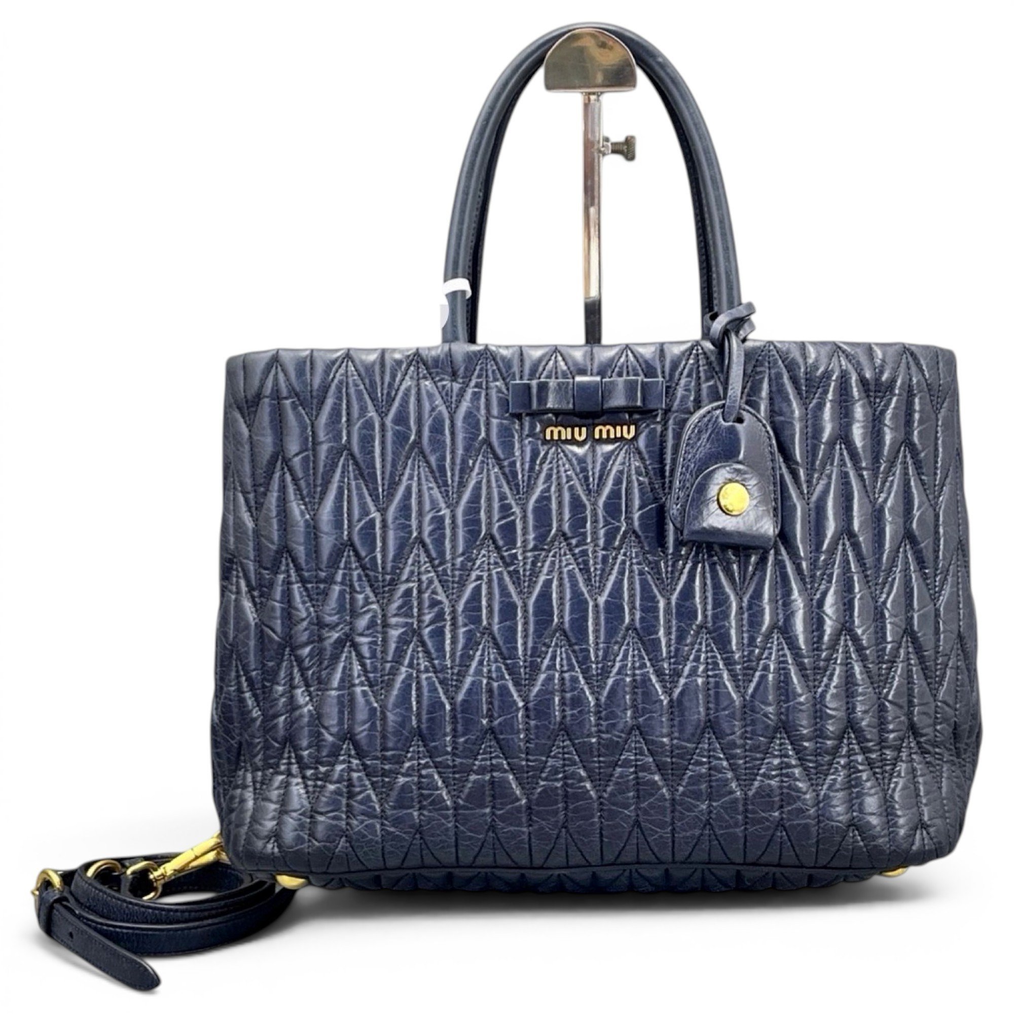 Miu Miu Leather tote