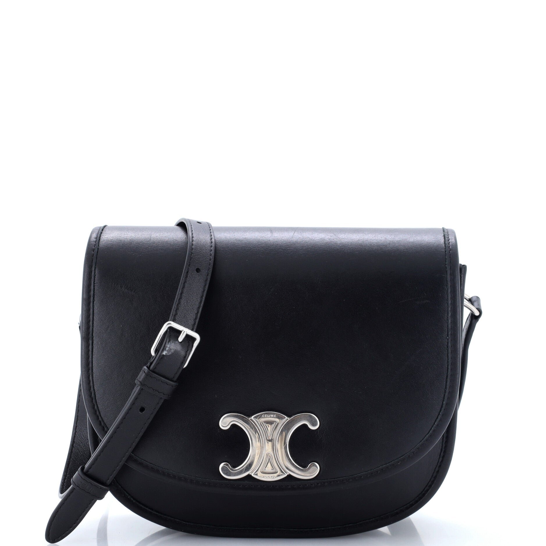 Besace Triomphe Shoulder Bag Leather Medium