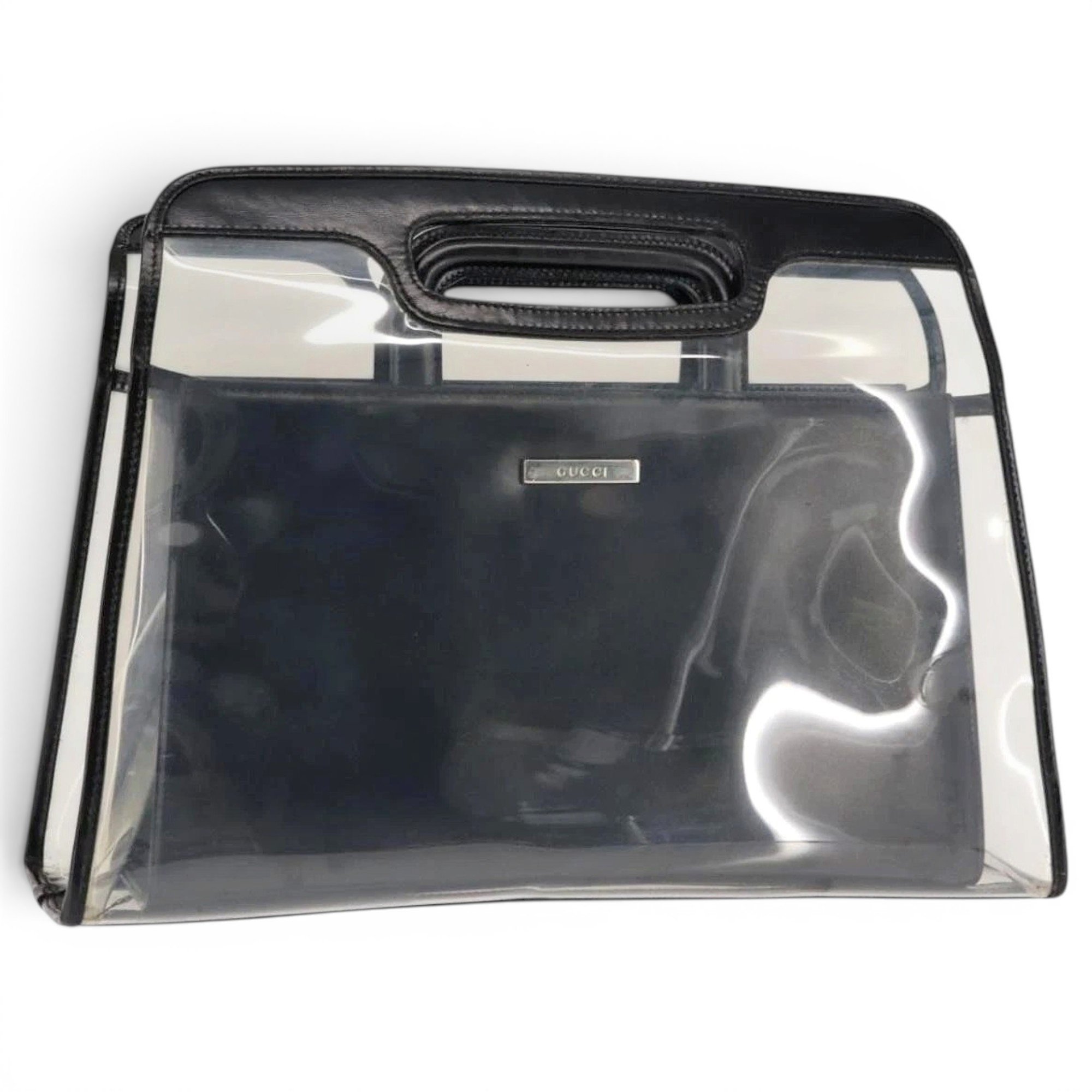Vinyl handbag