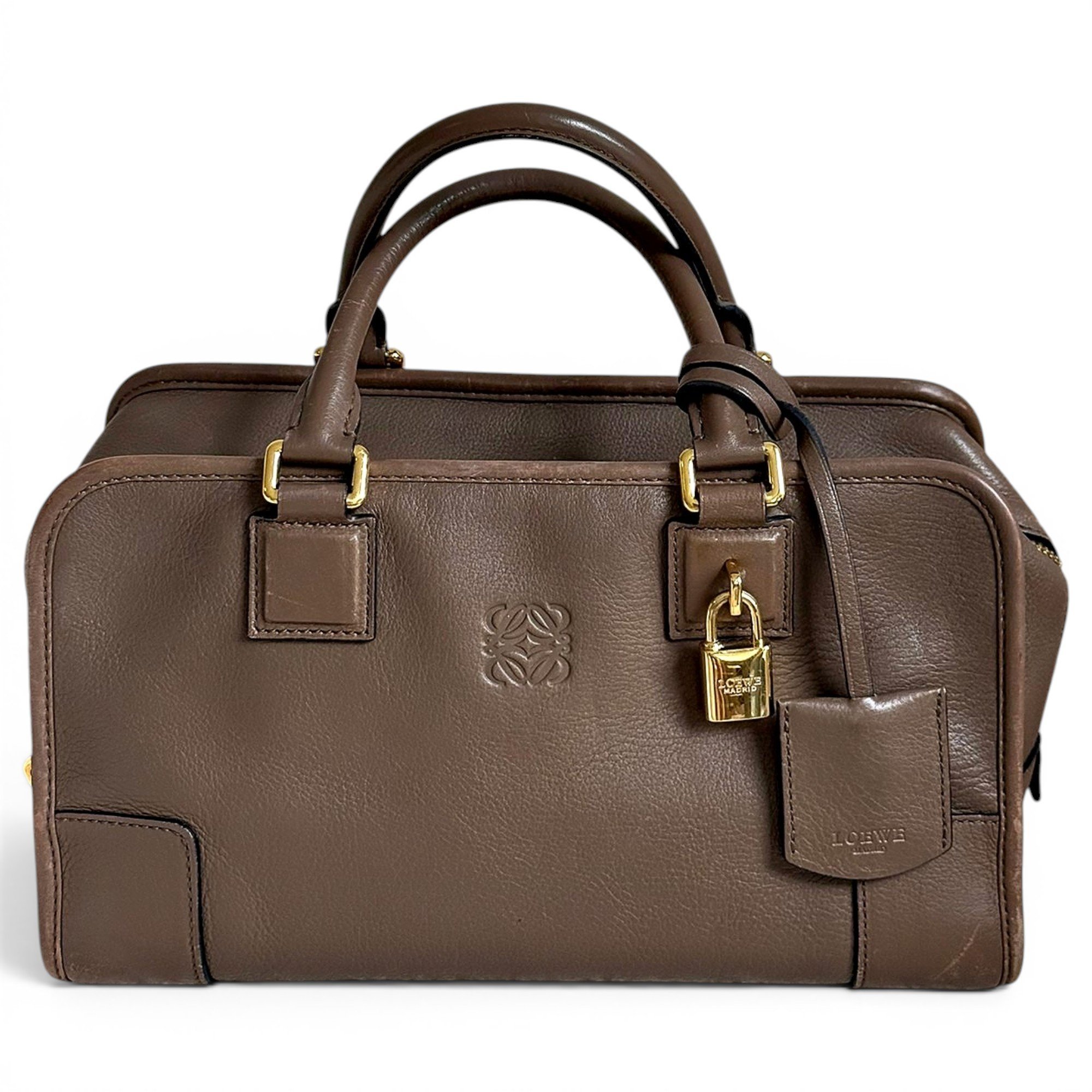 Amazona leather handbag