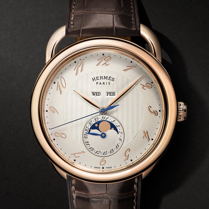 Sans Coloris Arceau Grande Lune Watch, 43 MM