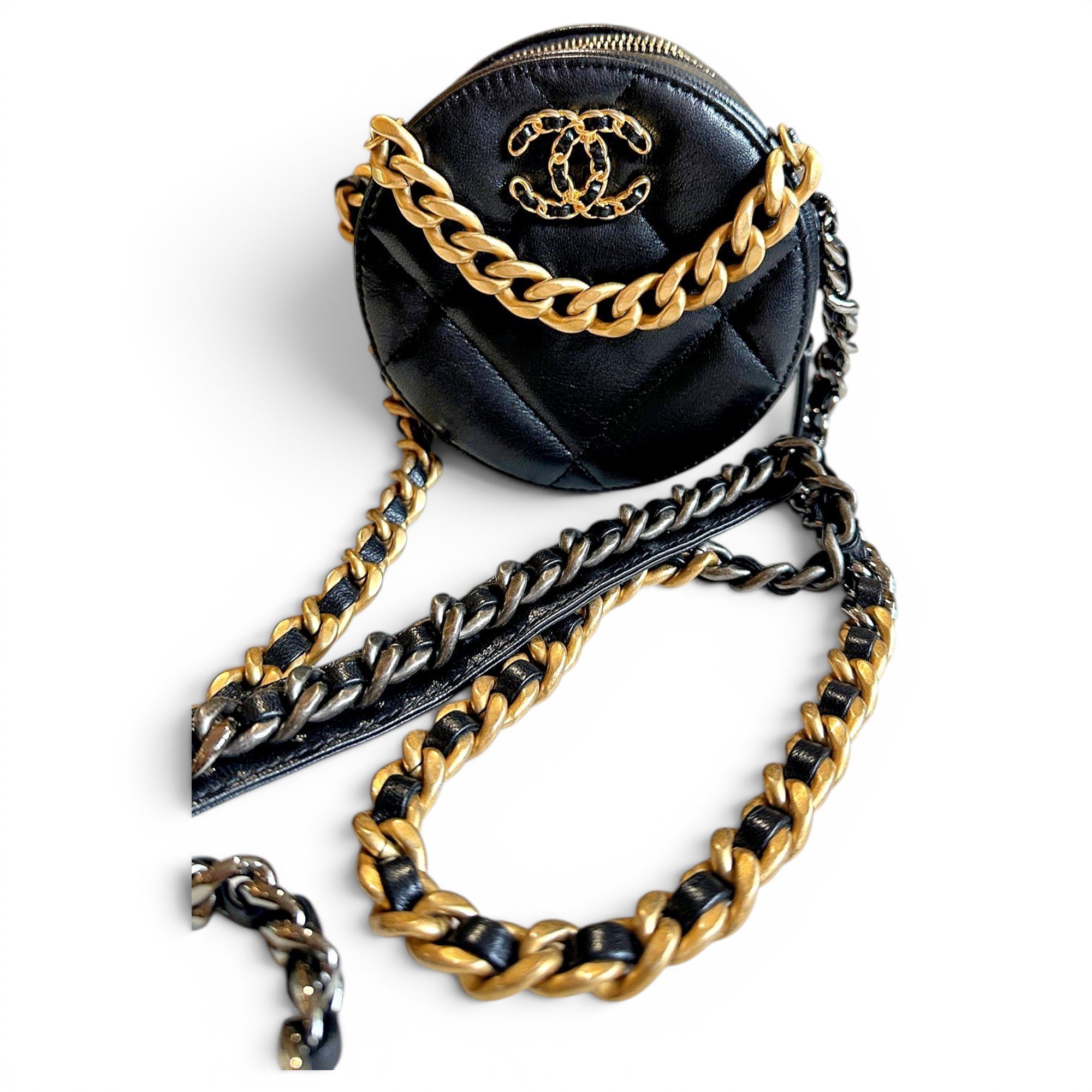 Chanel 19 leather mini bag