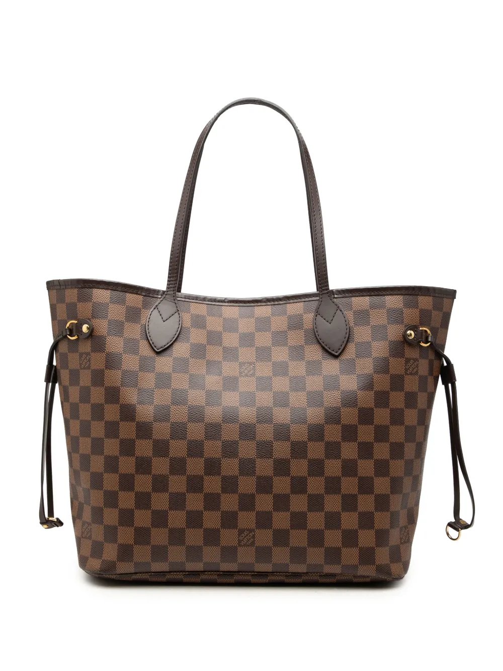 2019 Damier Ebene Neverfull MM tote bag