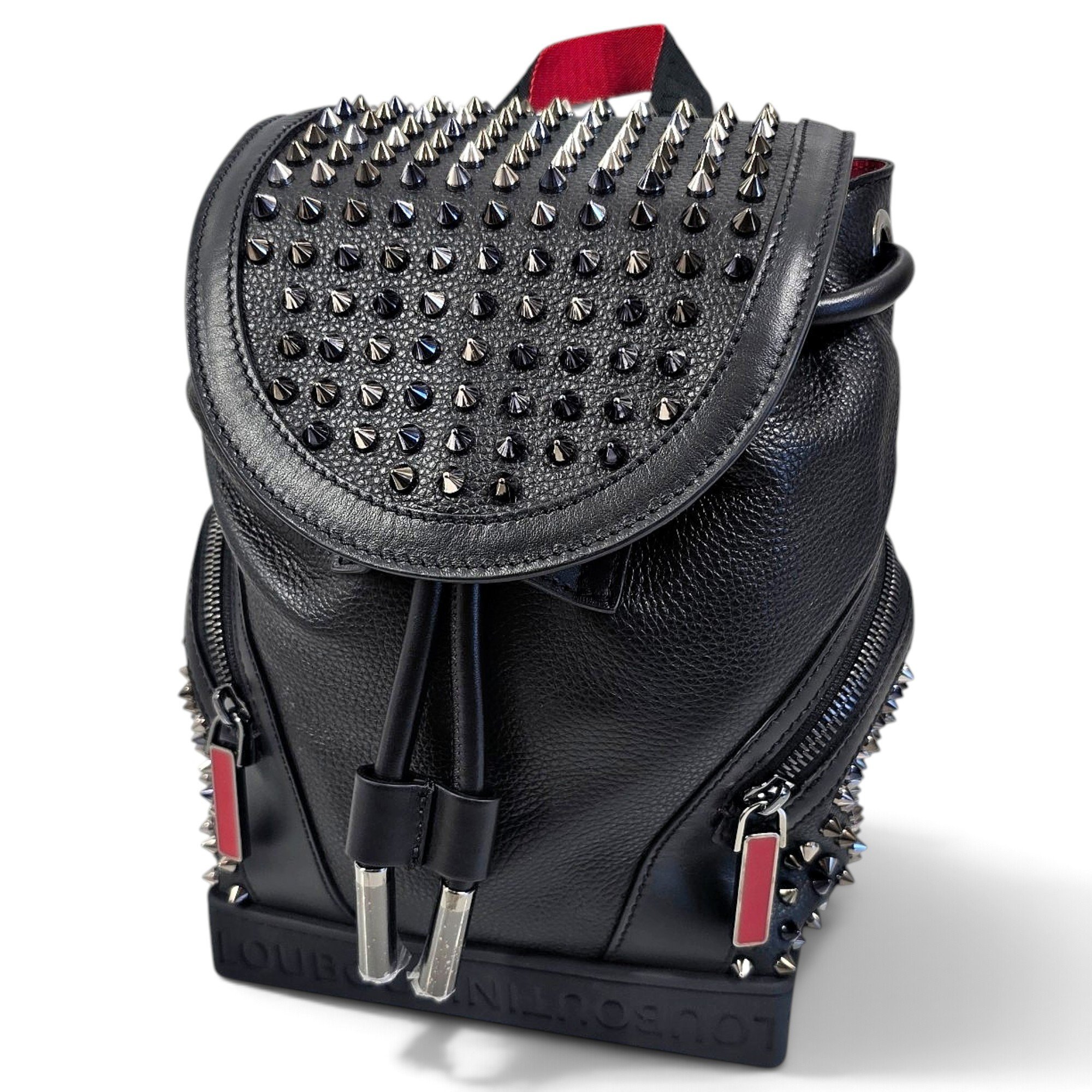 Leather backpack