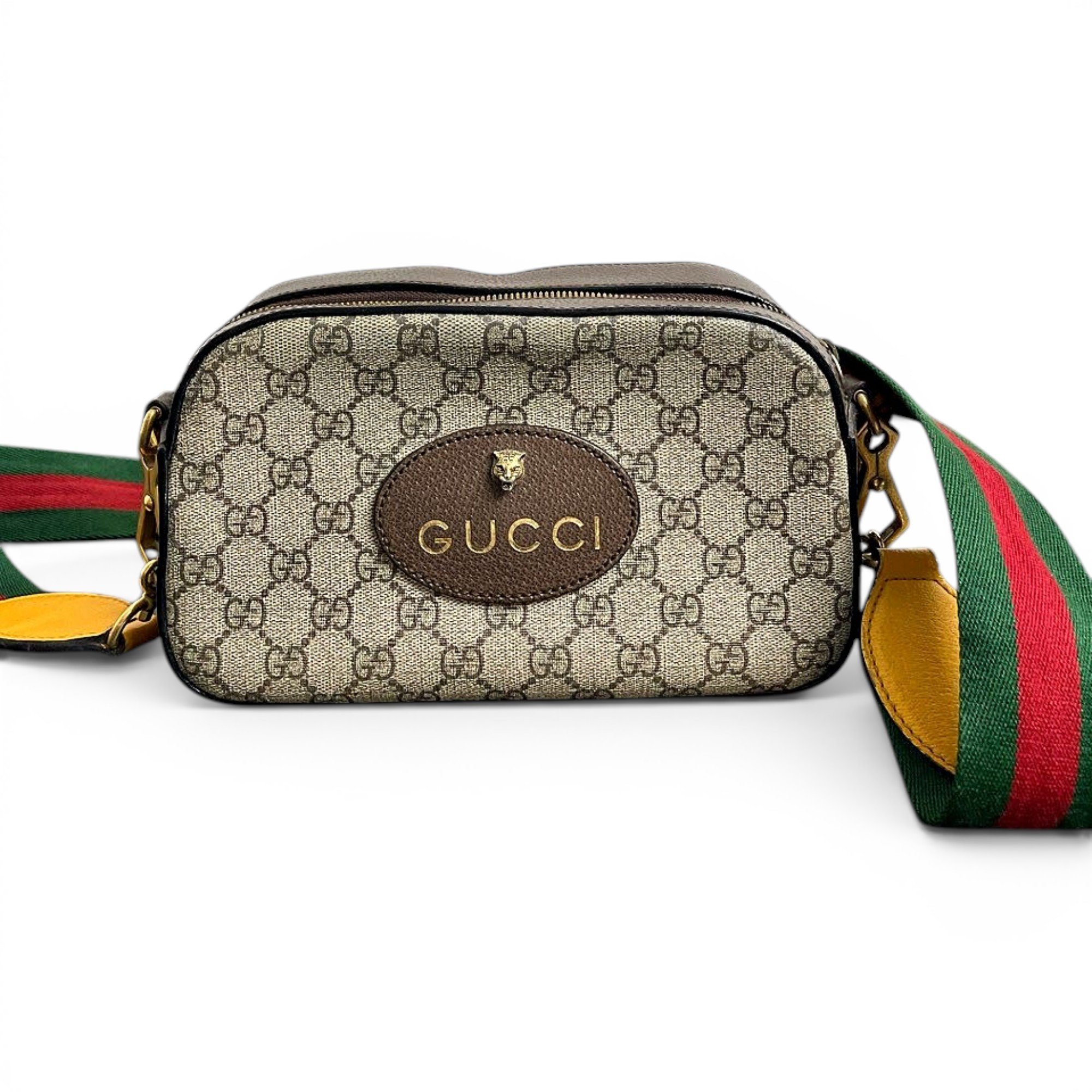 Ophidia cloth crossbody bag