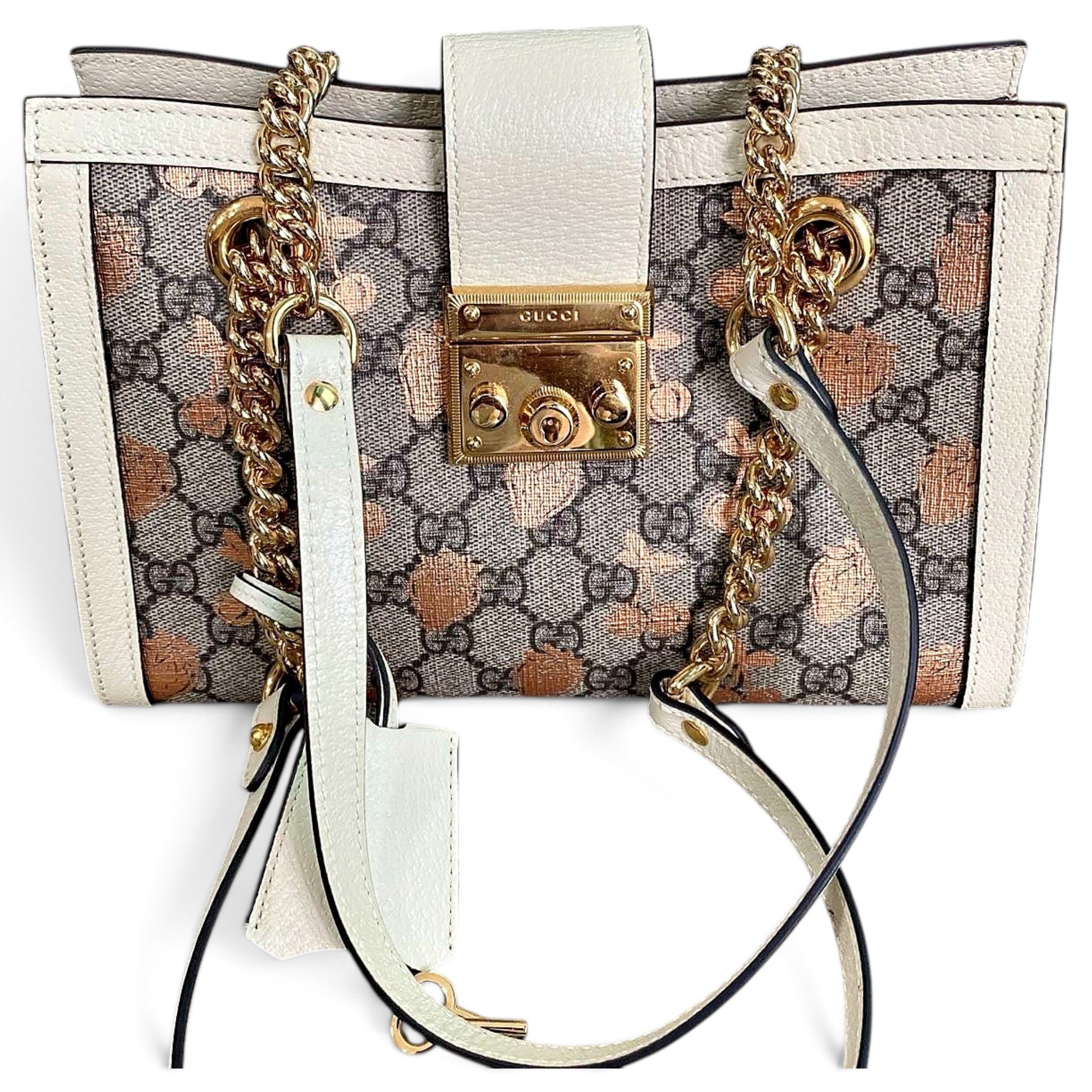 Padlock cloth handbag
