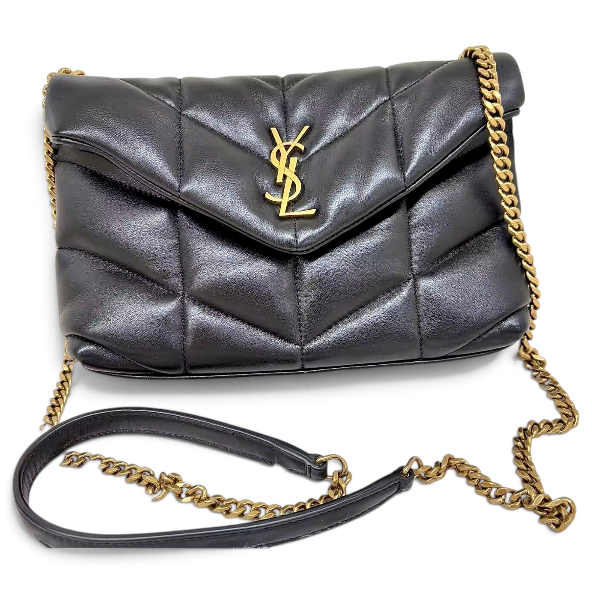Loulou Puffer leather handbag
