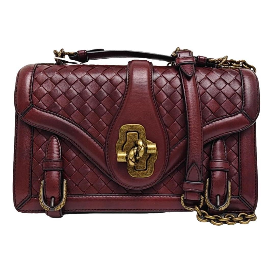 Leather handbag