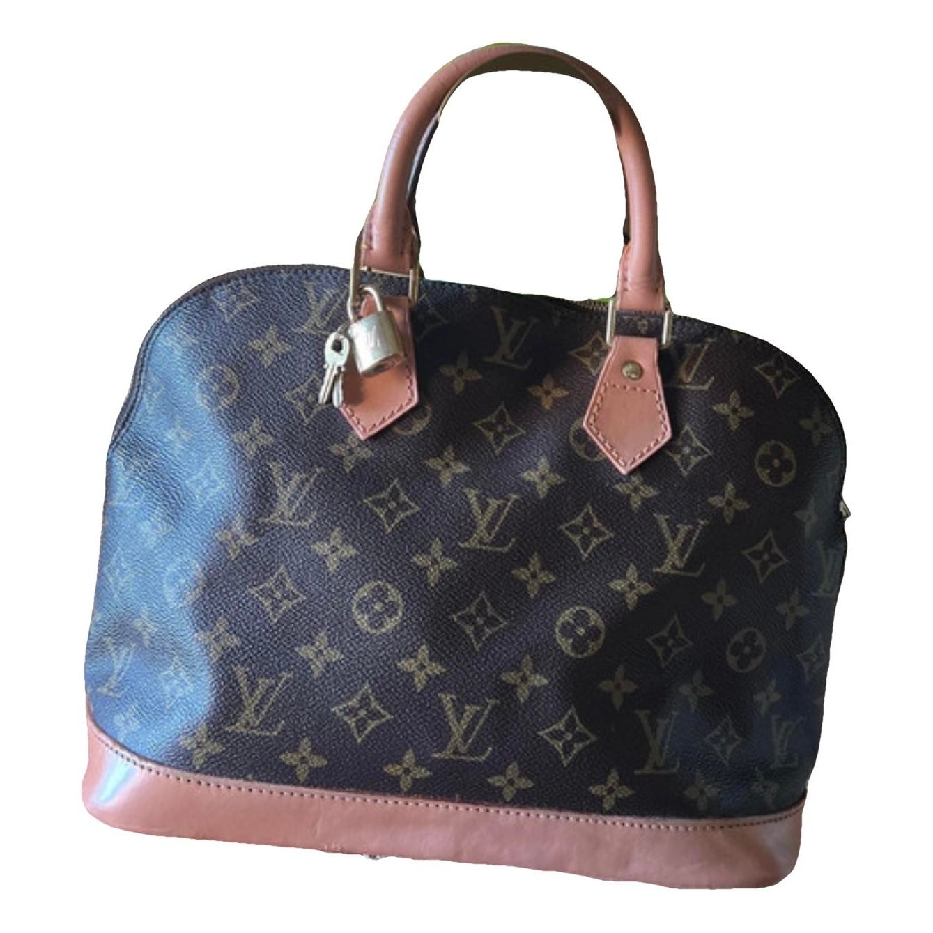 Alma leather handbag