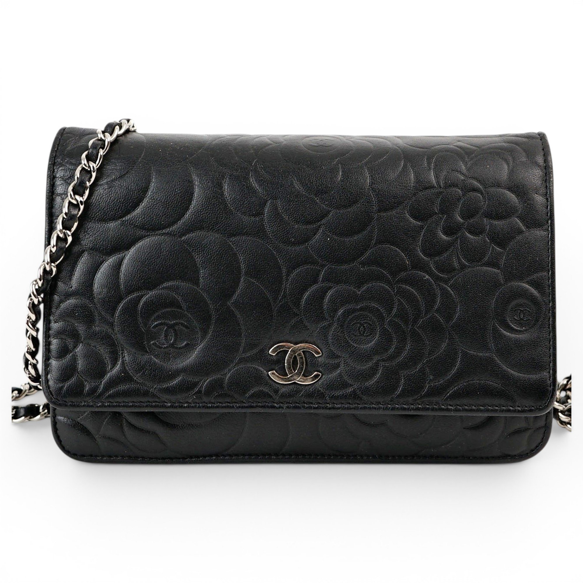 Trendy CC Wallet on Chain leather crossbody bag