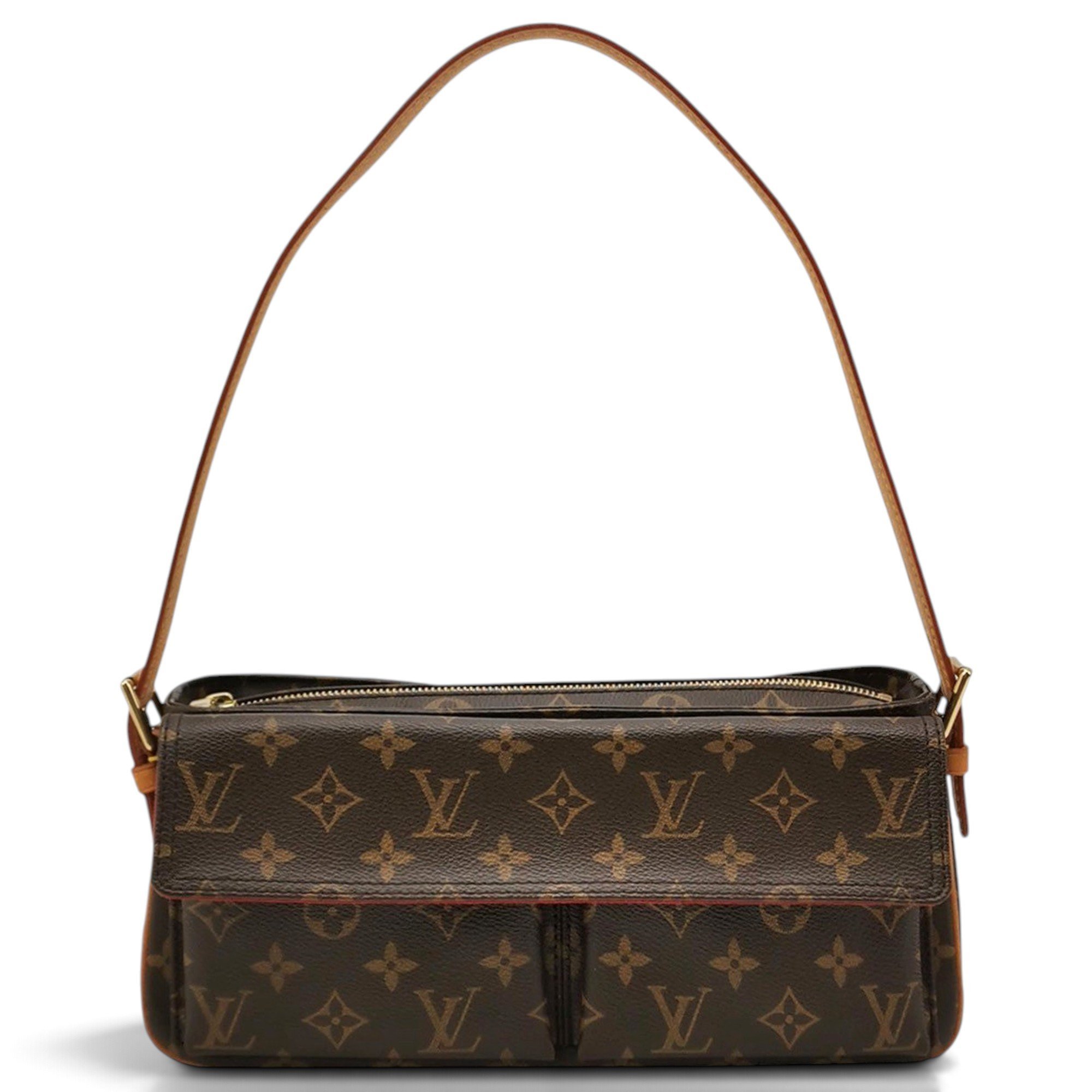 Viva Cité leather handbag