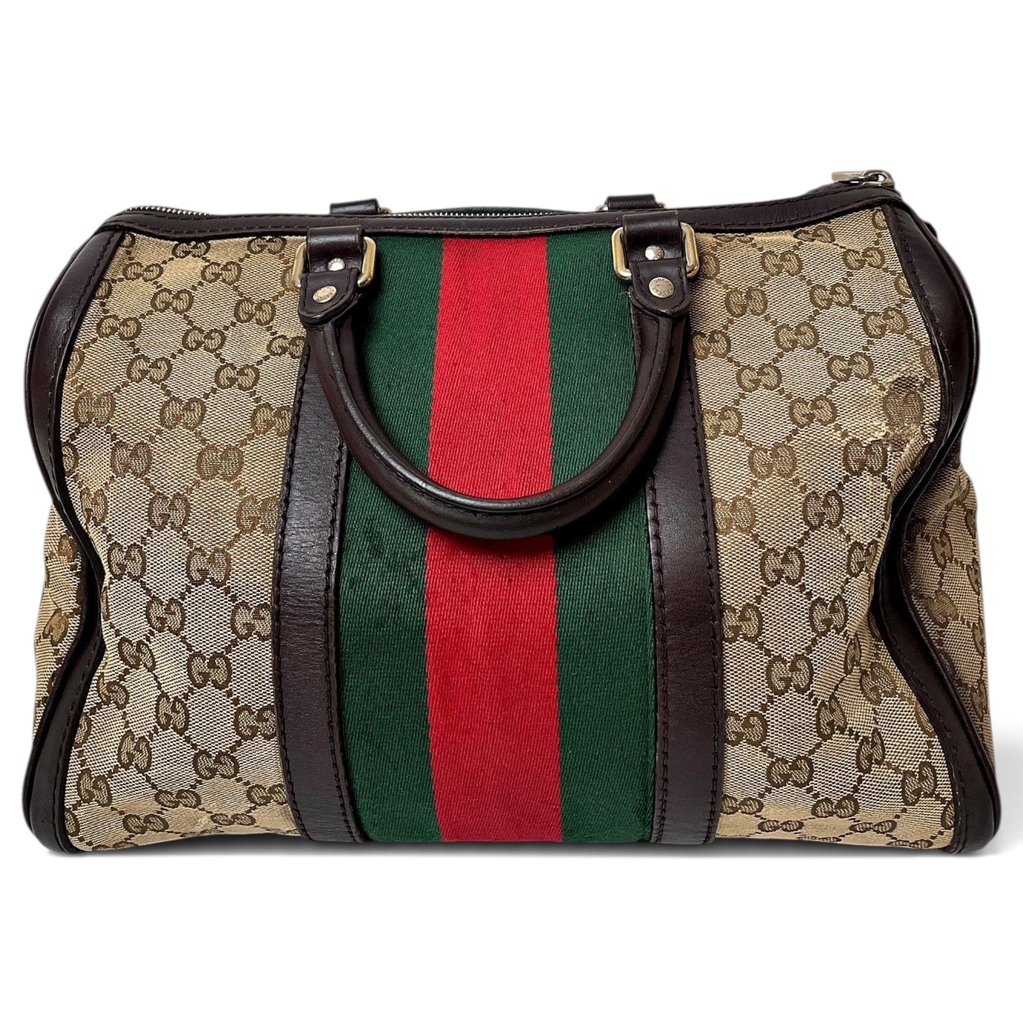 Boston cloth handbag