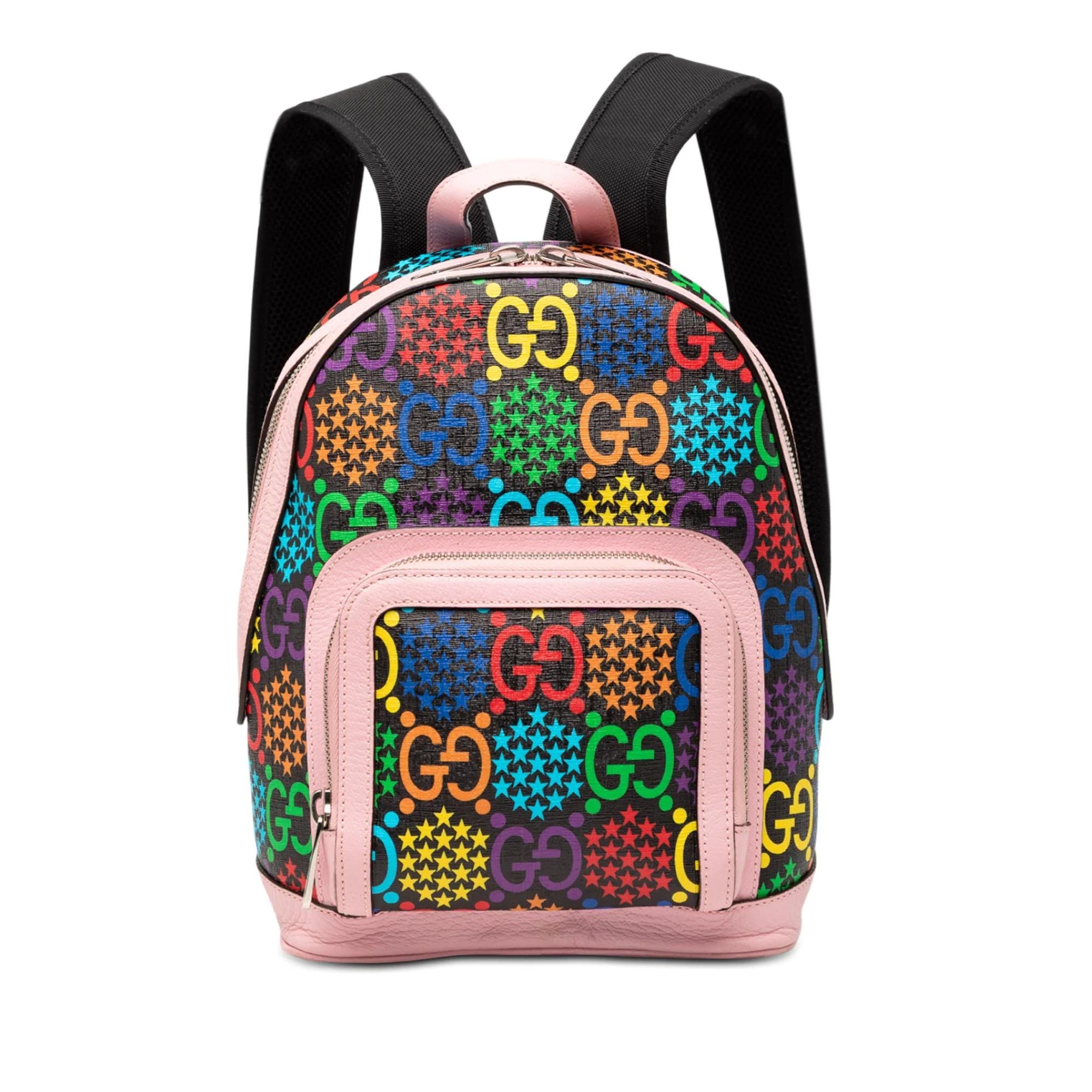 Leather backpack