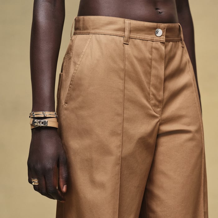 Brun Mahogany Loose Fit Pants