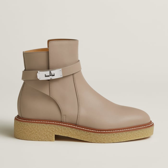 Beige Mastic History Ankle Boot