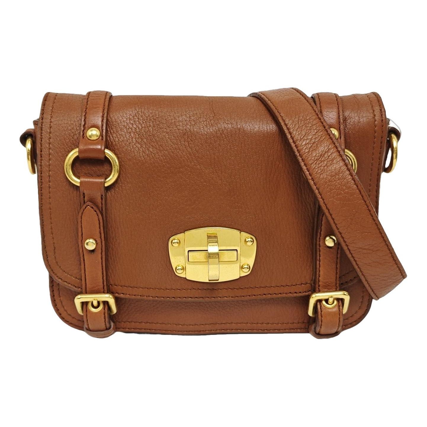 Bow bag leather handbag
