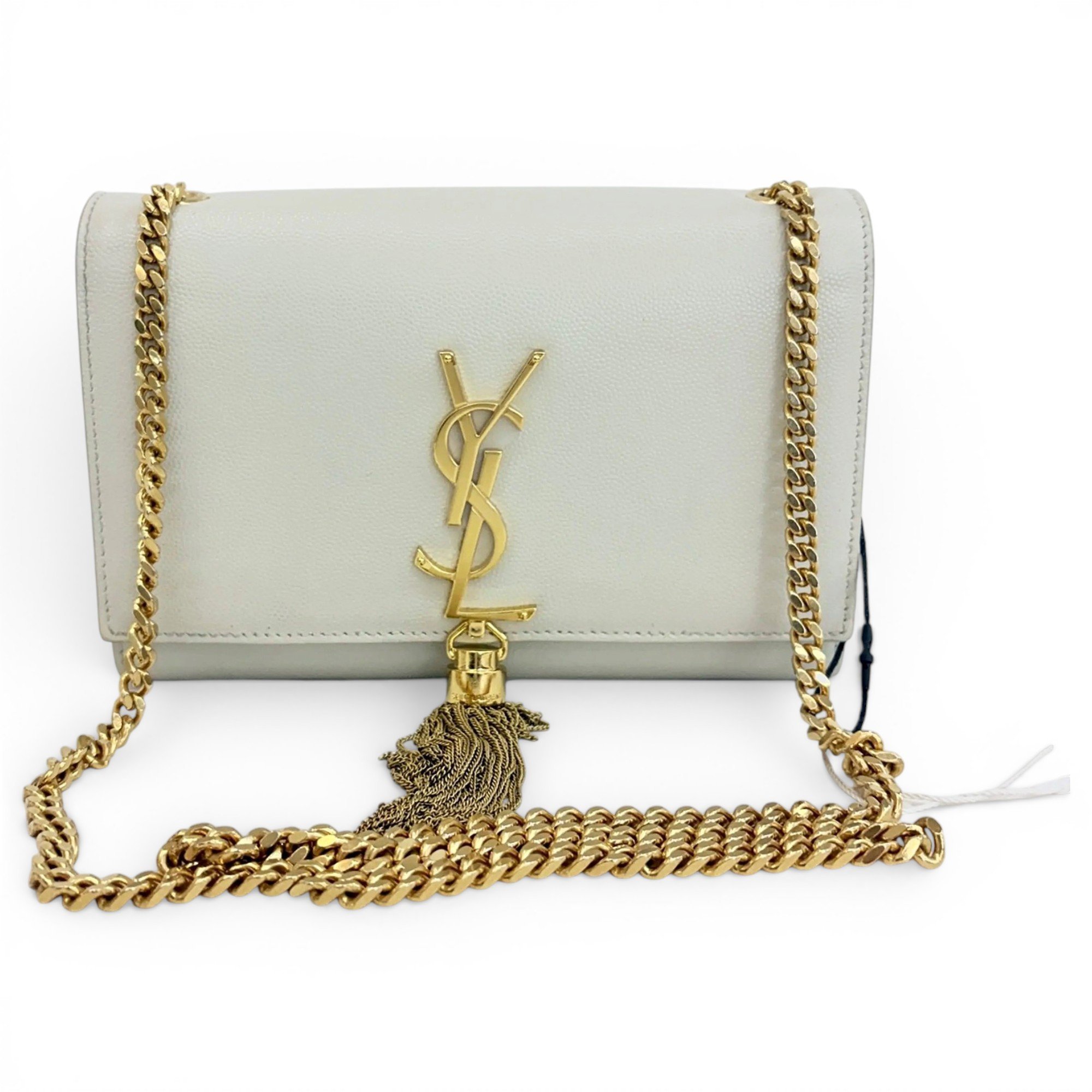 Pompom Kate leather crossbody bag