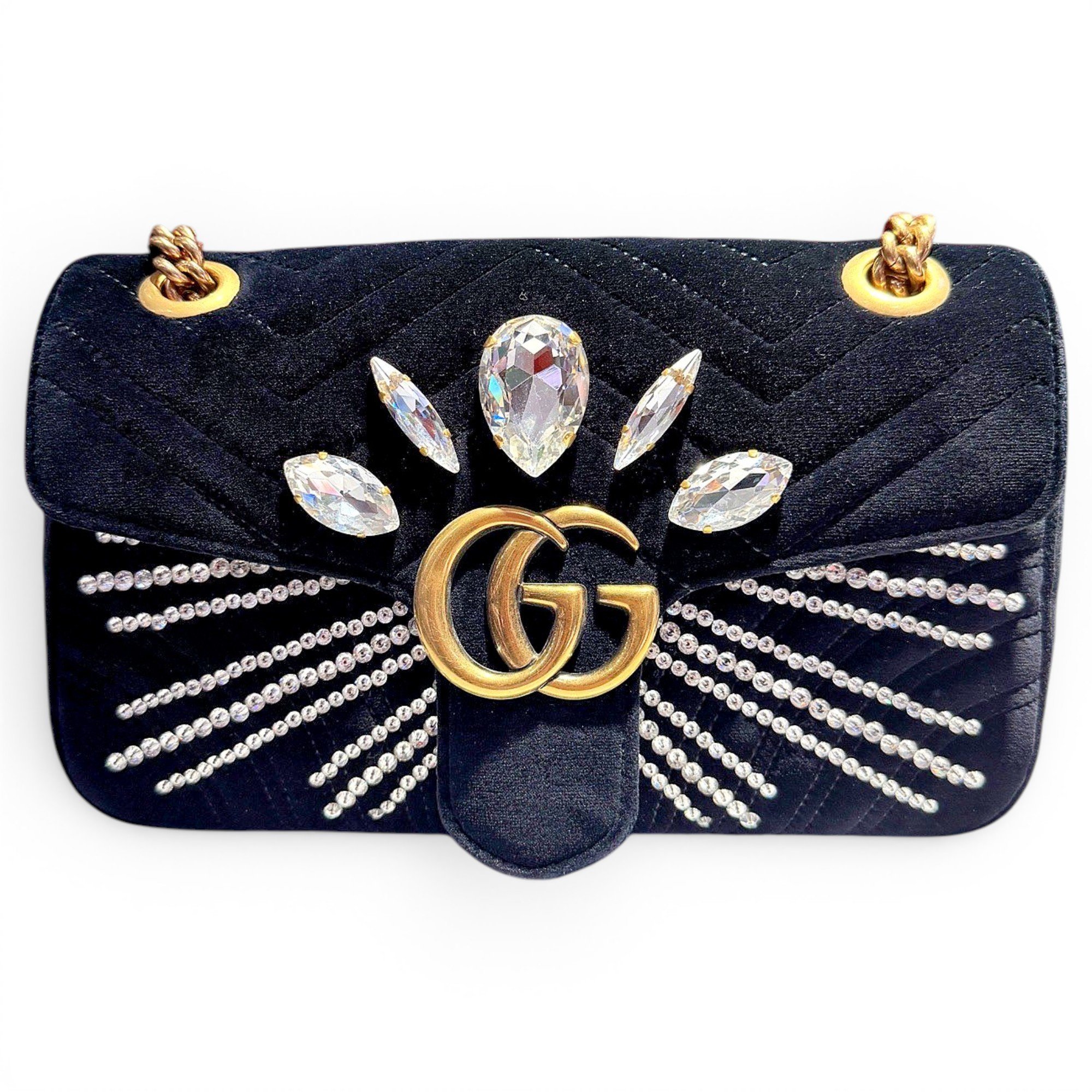 GG Marmont Flap cloth handbag