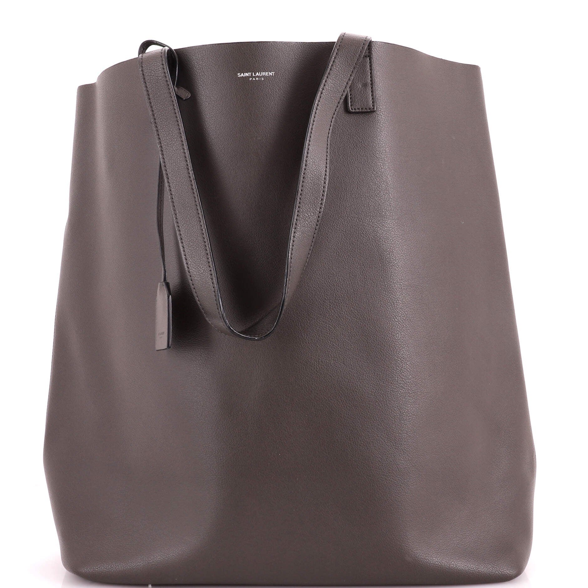 Shopper Tote Leather Tall