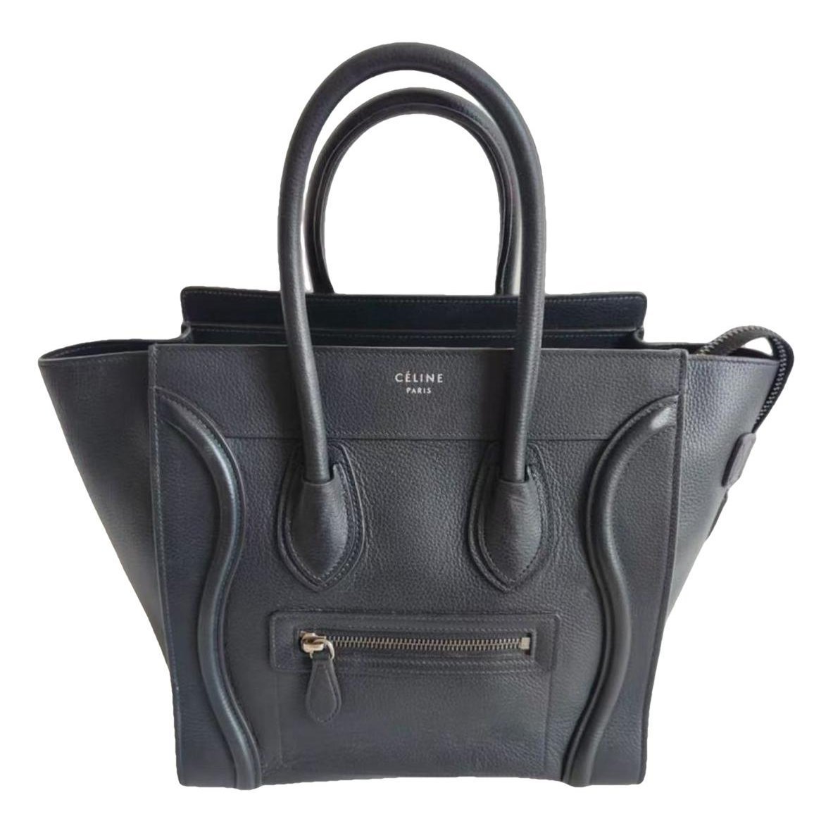 Luggage leather tote