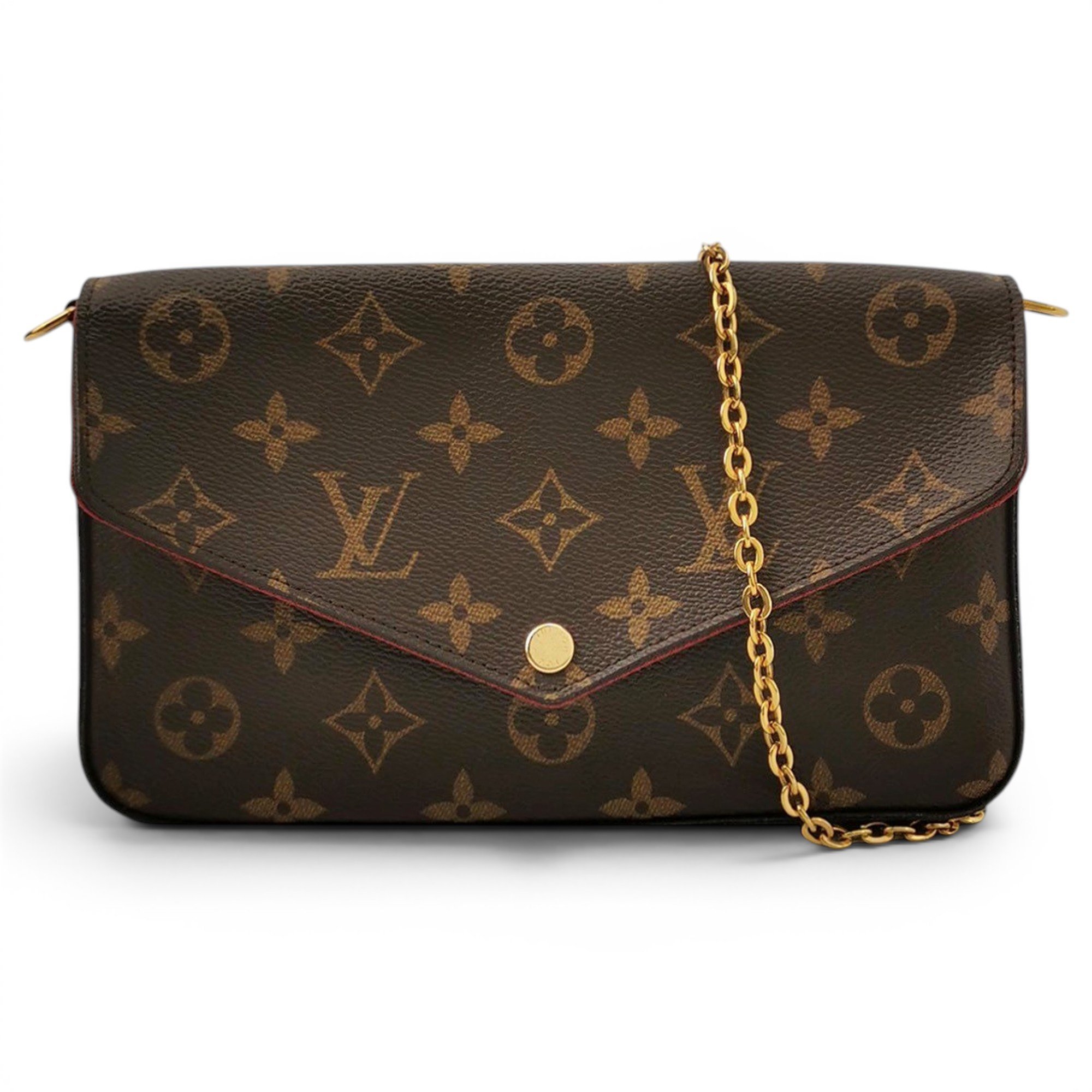 Félicie leather crossbody bag