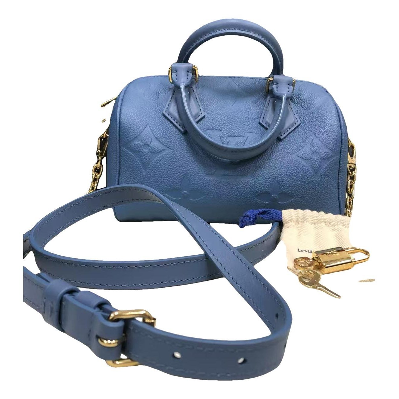 Louis Vuitton Speedy leather handbag