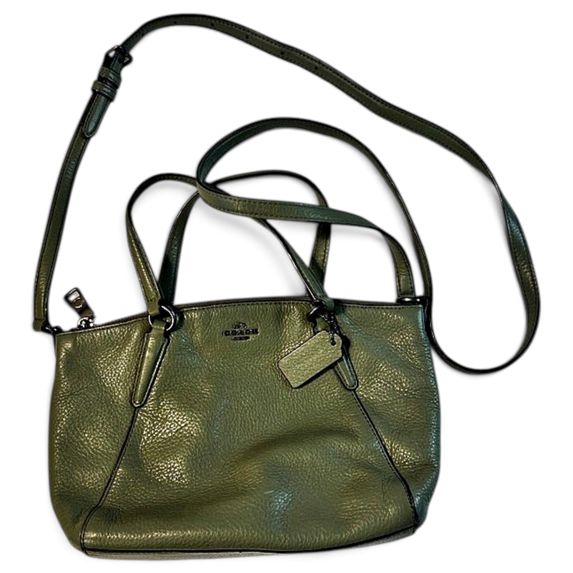 Leather crossbody bag