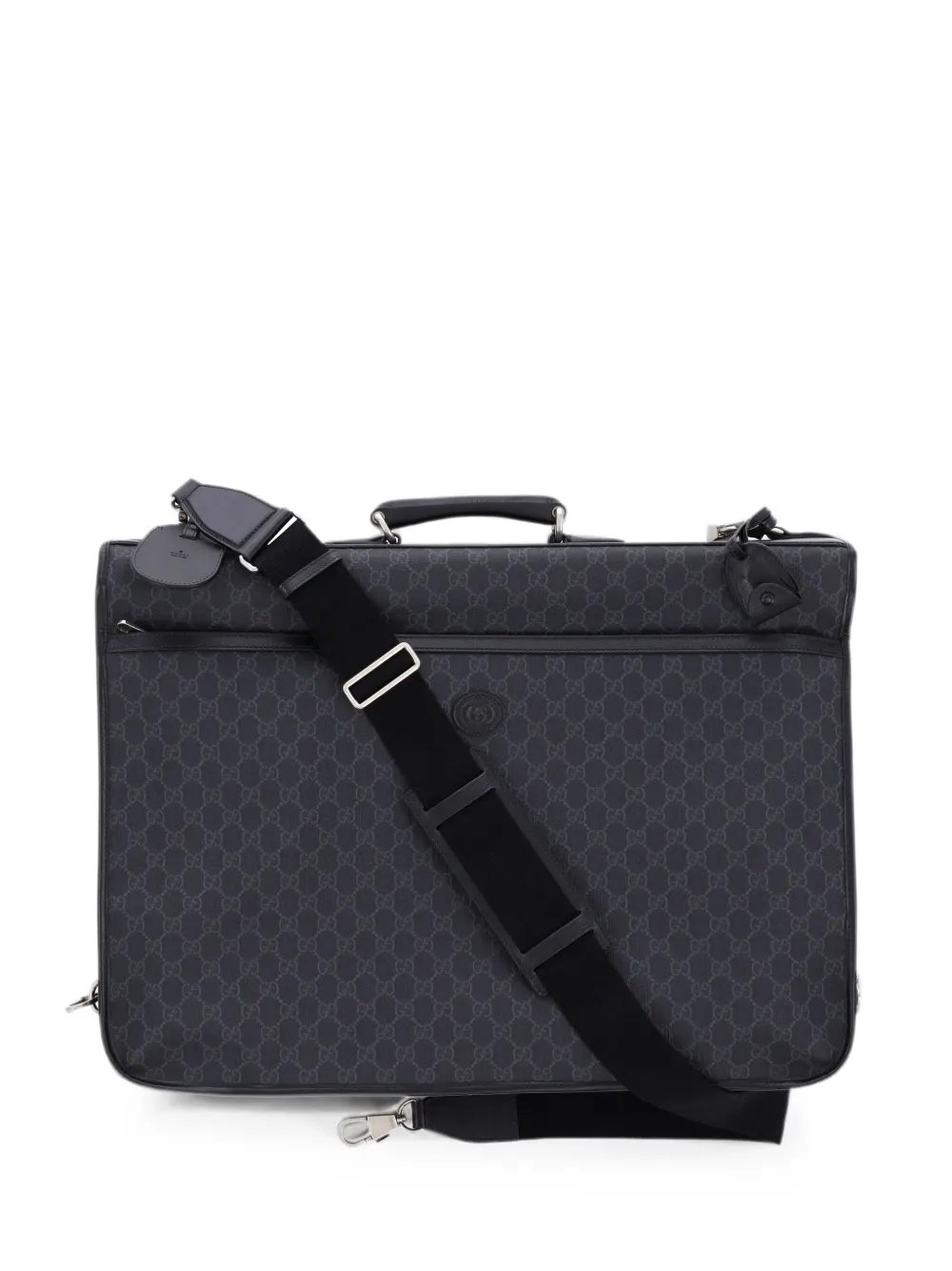 Retro Interlocking G Garment Bag GG Coated Canvas travel bag