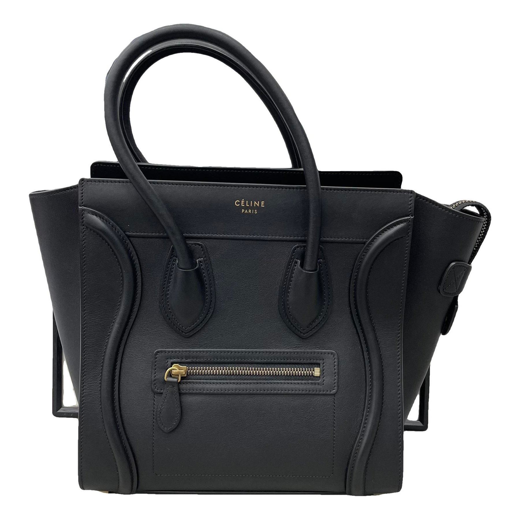 Luggage leather handbag