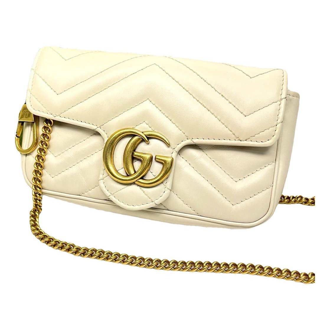 GG Marmont Chain leather crossbody bag