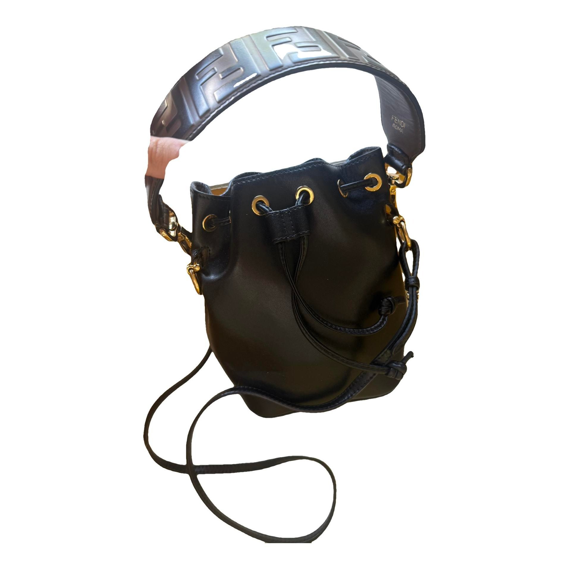 Mon Trésor leather crossbody bag