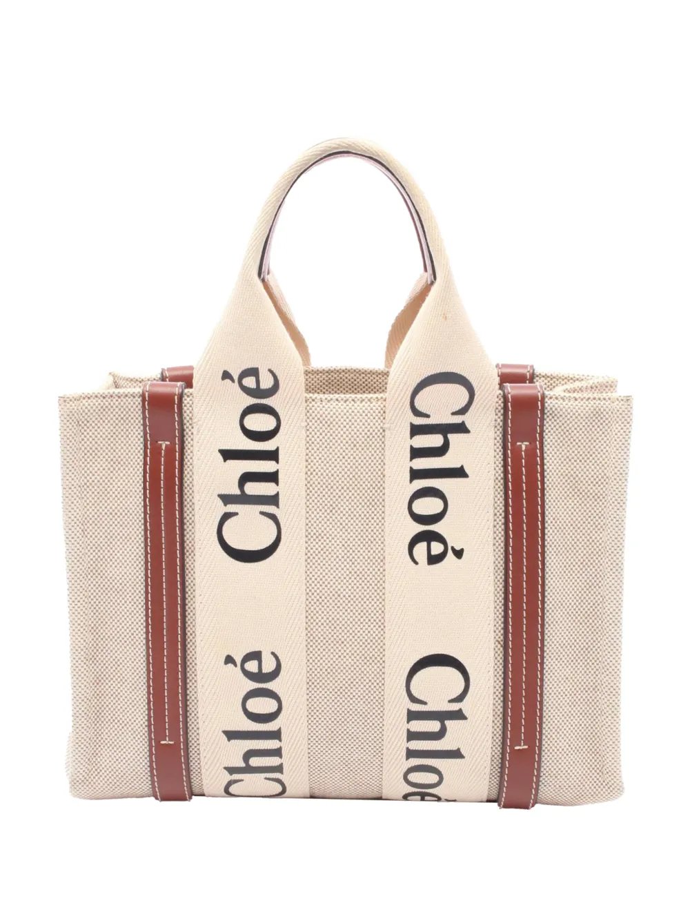 Chloe 2010-2026 Small Canvas Woody satchel