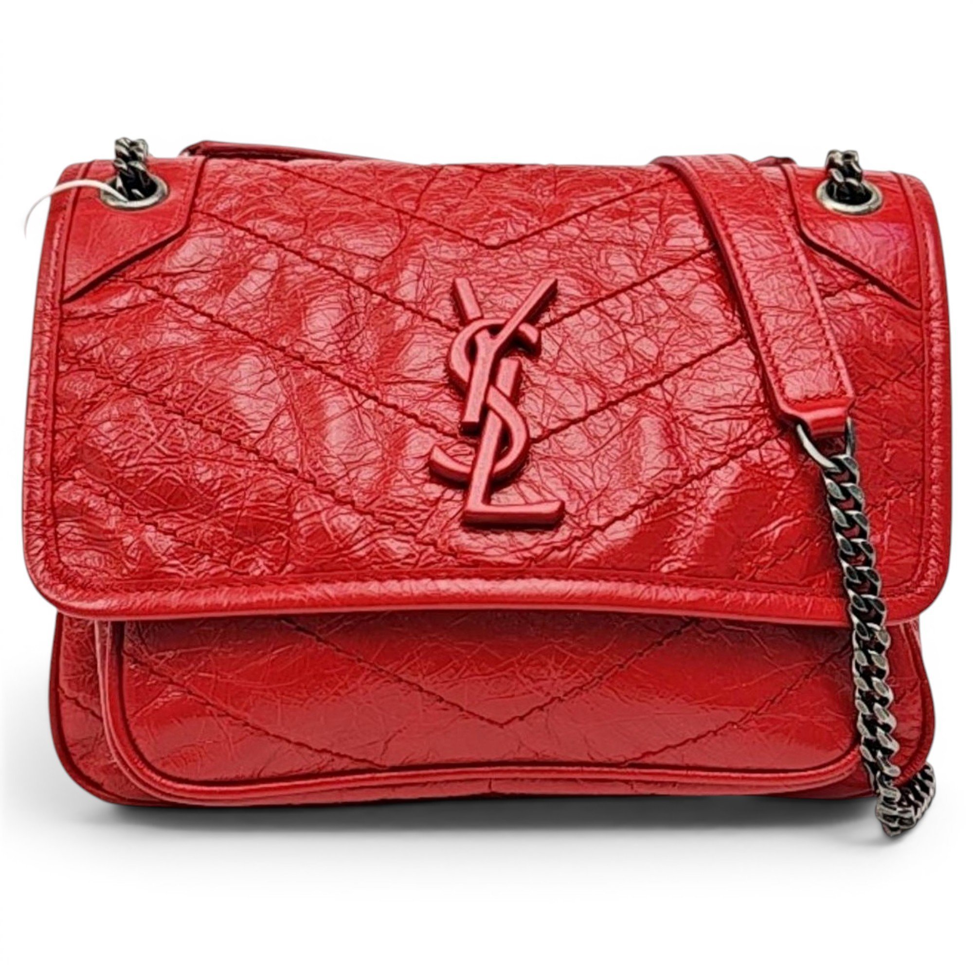 Niki leather crossbody bag