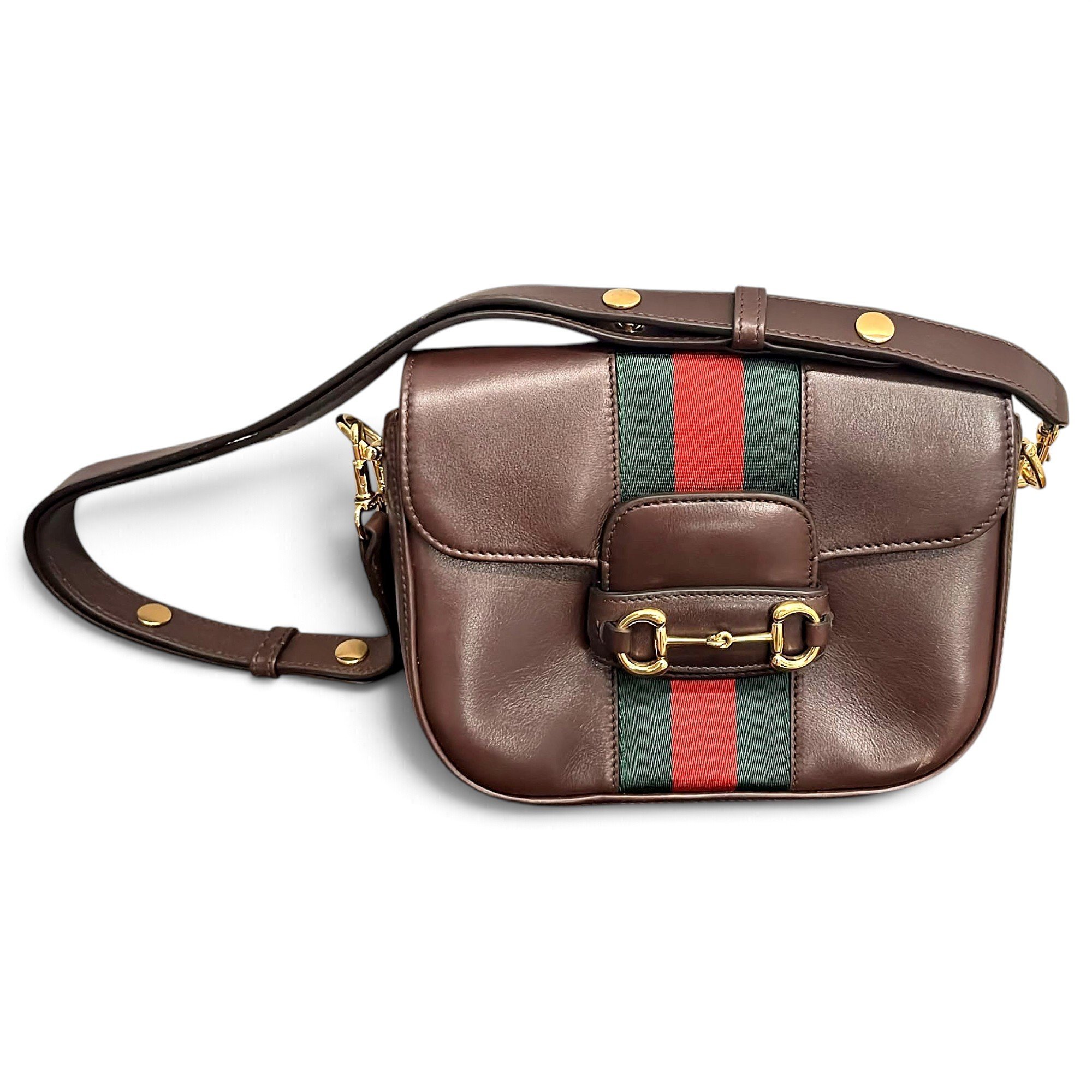 Horsebit 1955 leather crossbody bag