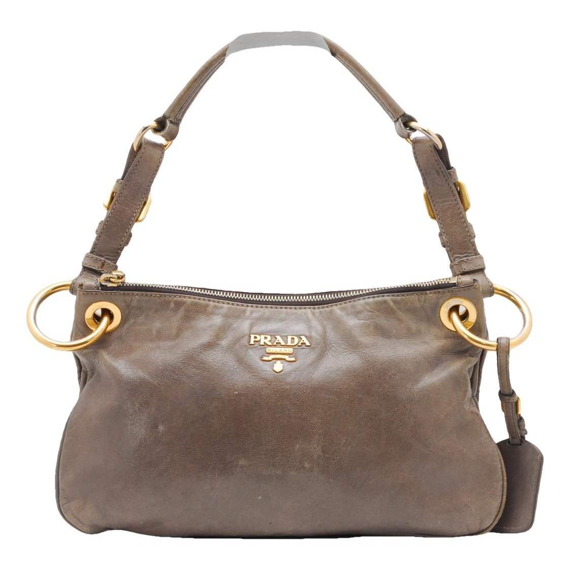 Leather handbag