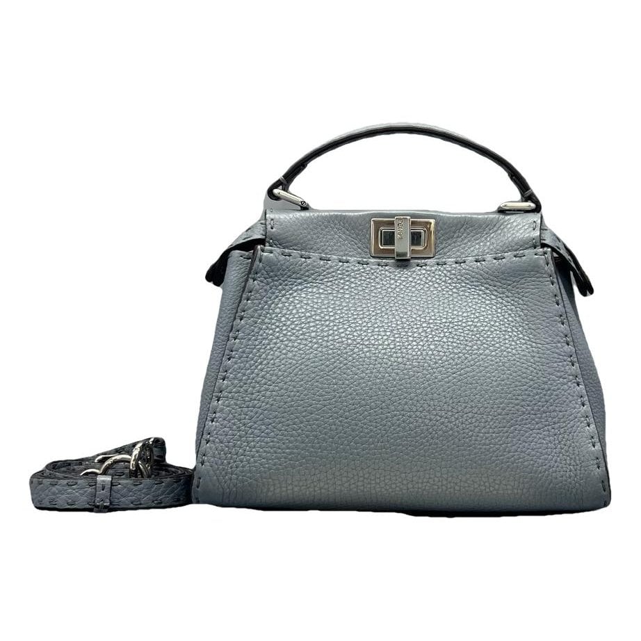Peekaboo leather handbag