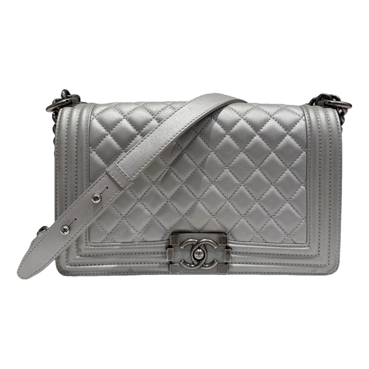 Boy leather handbag