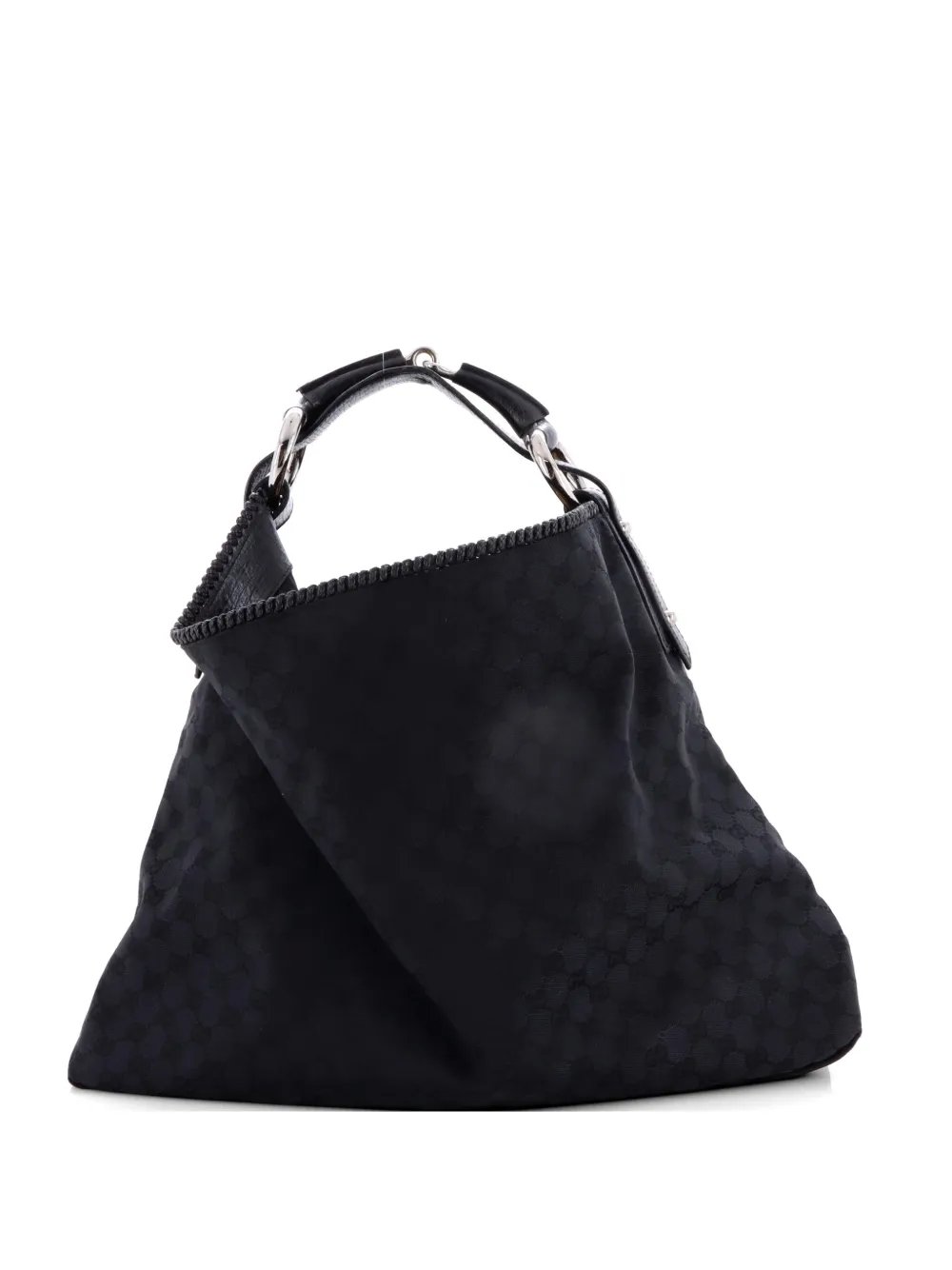 Horsebit GG Canvas Large hobo bag
