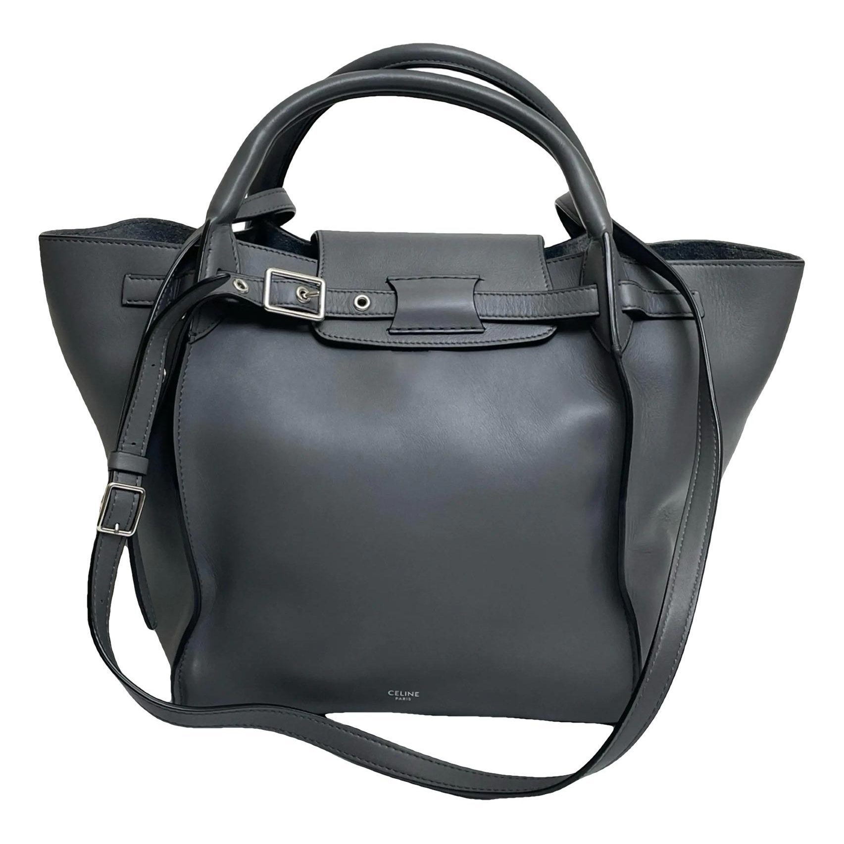 Big Bag leather handbag