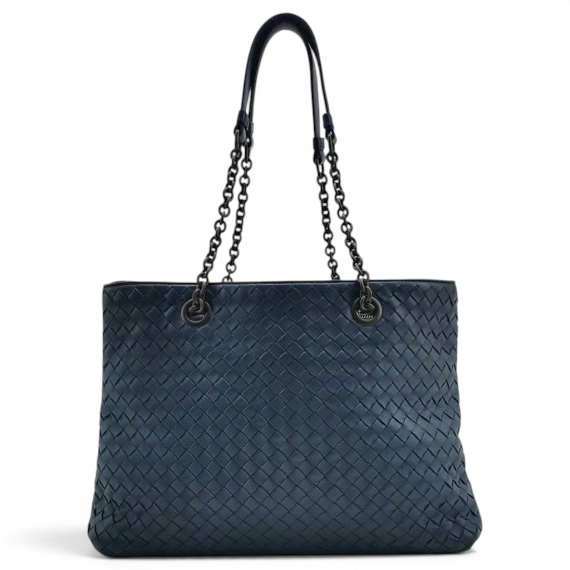 Leather tote