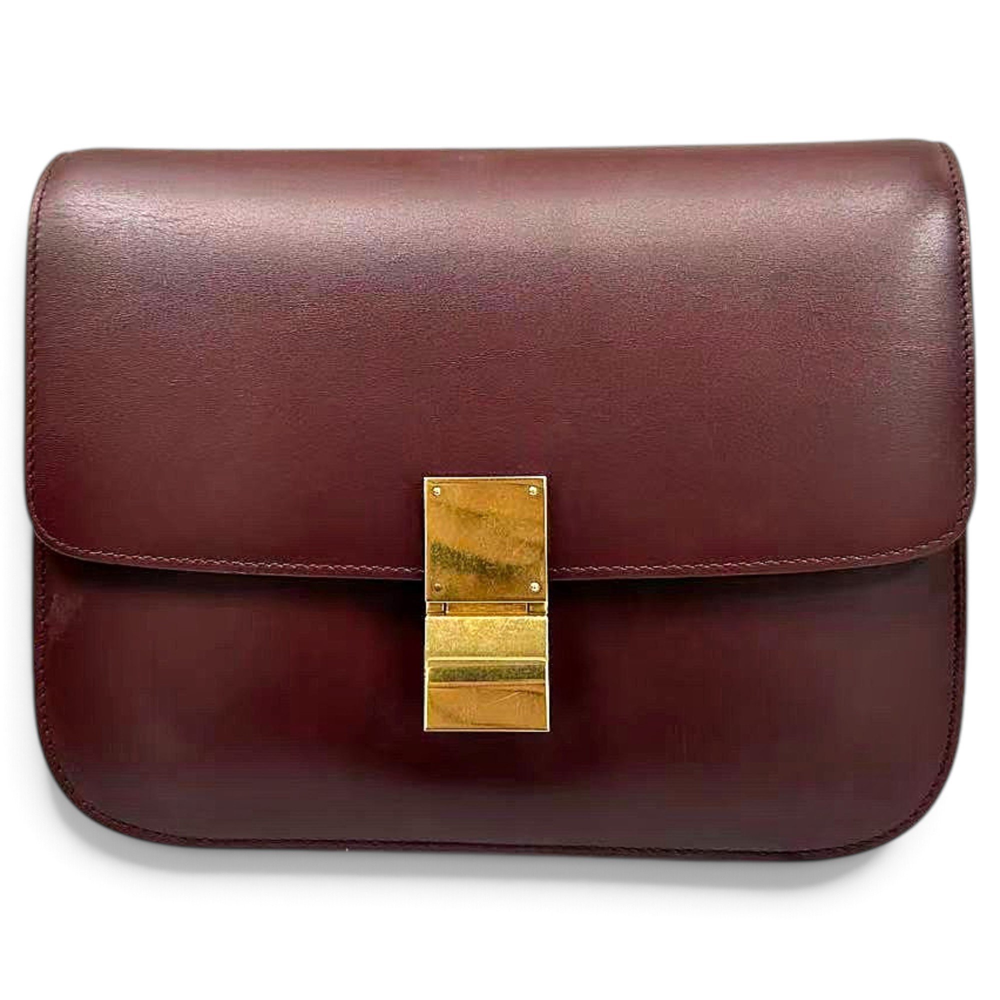 Classic leather handbag