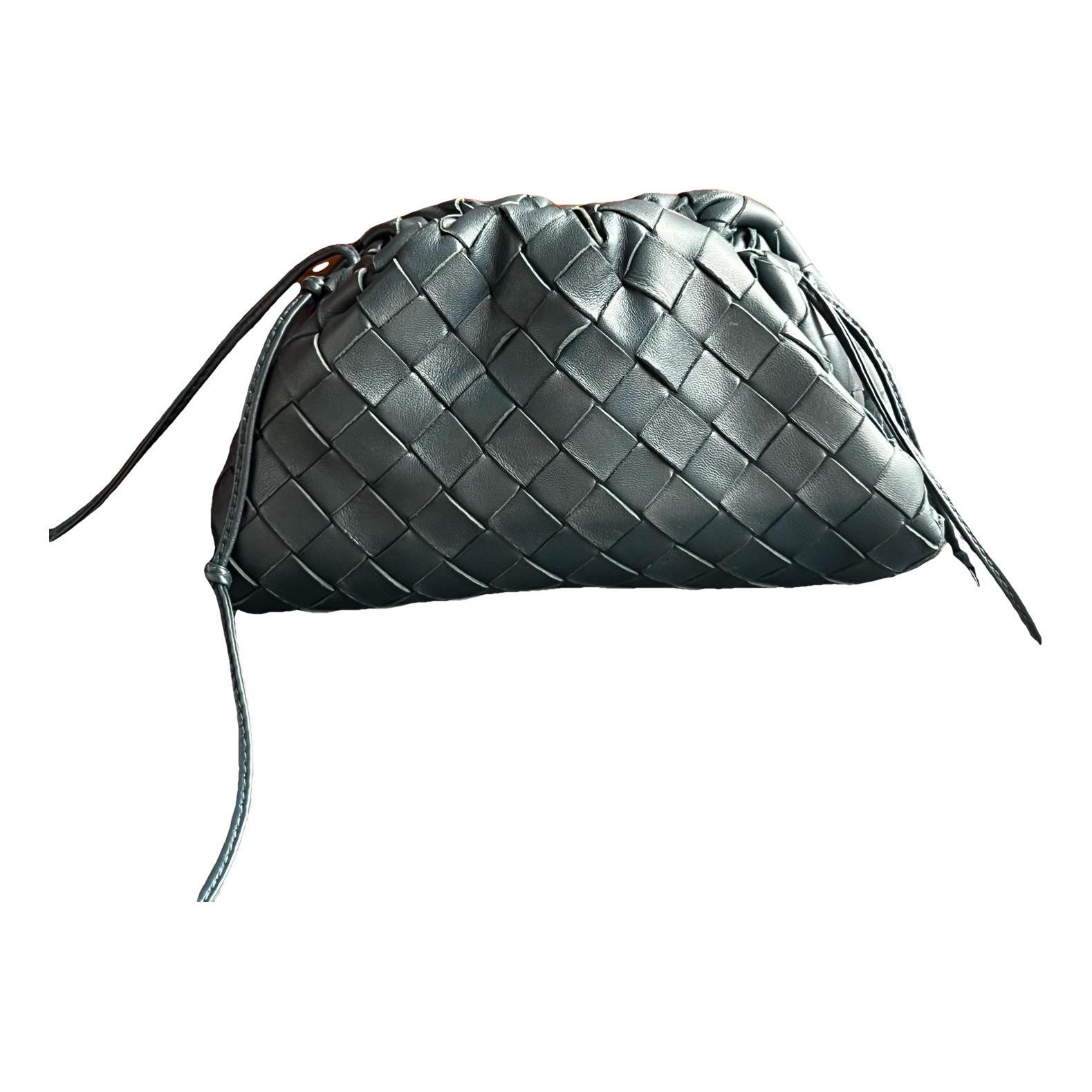 Pouch leather crossbody bag