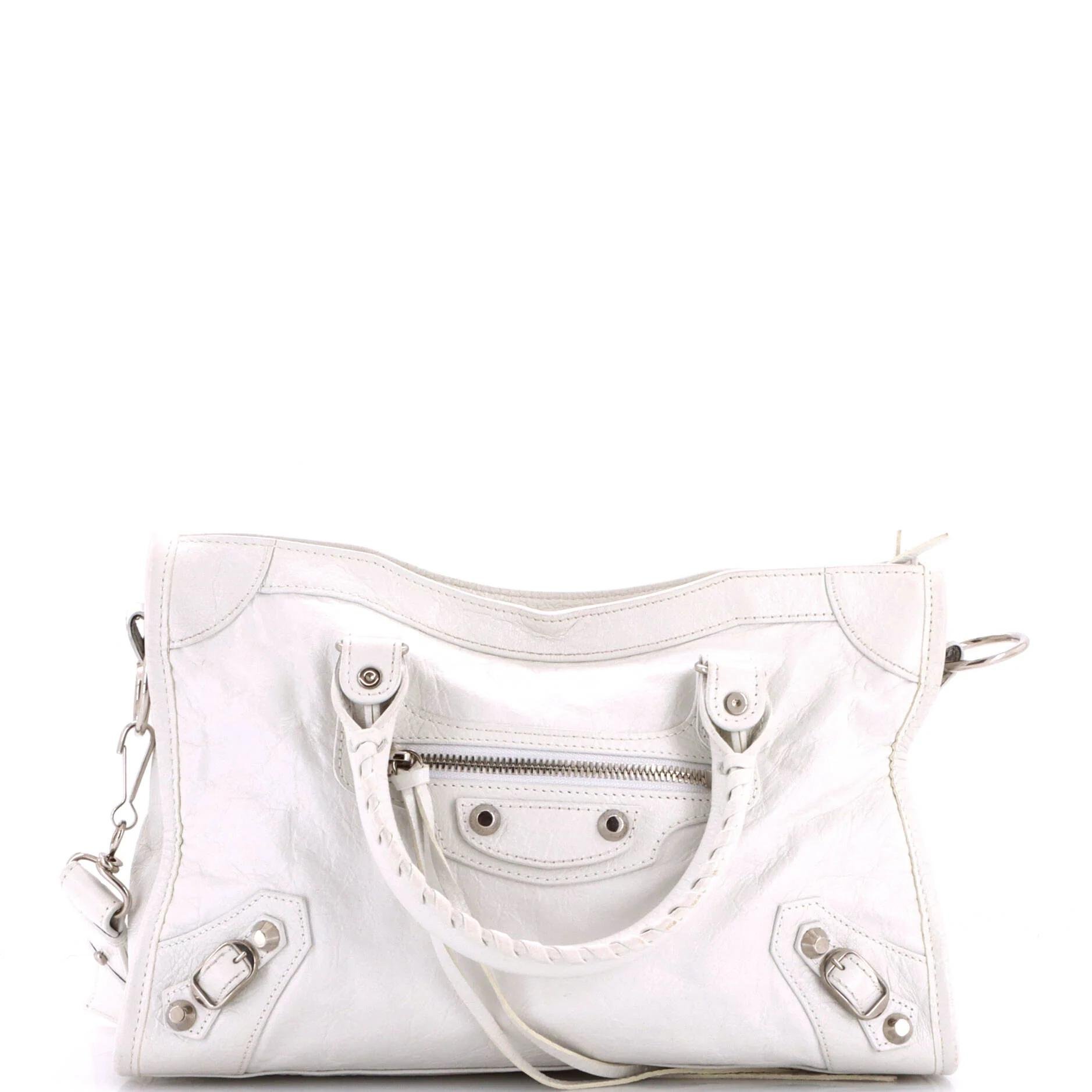 Leather tote