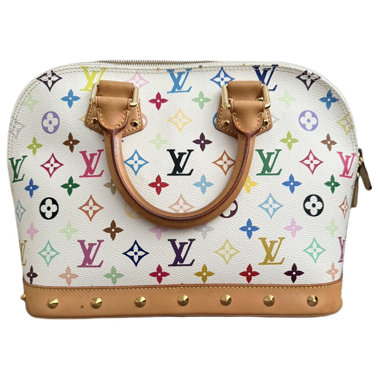 Alma leather handbag