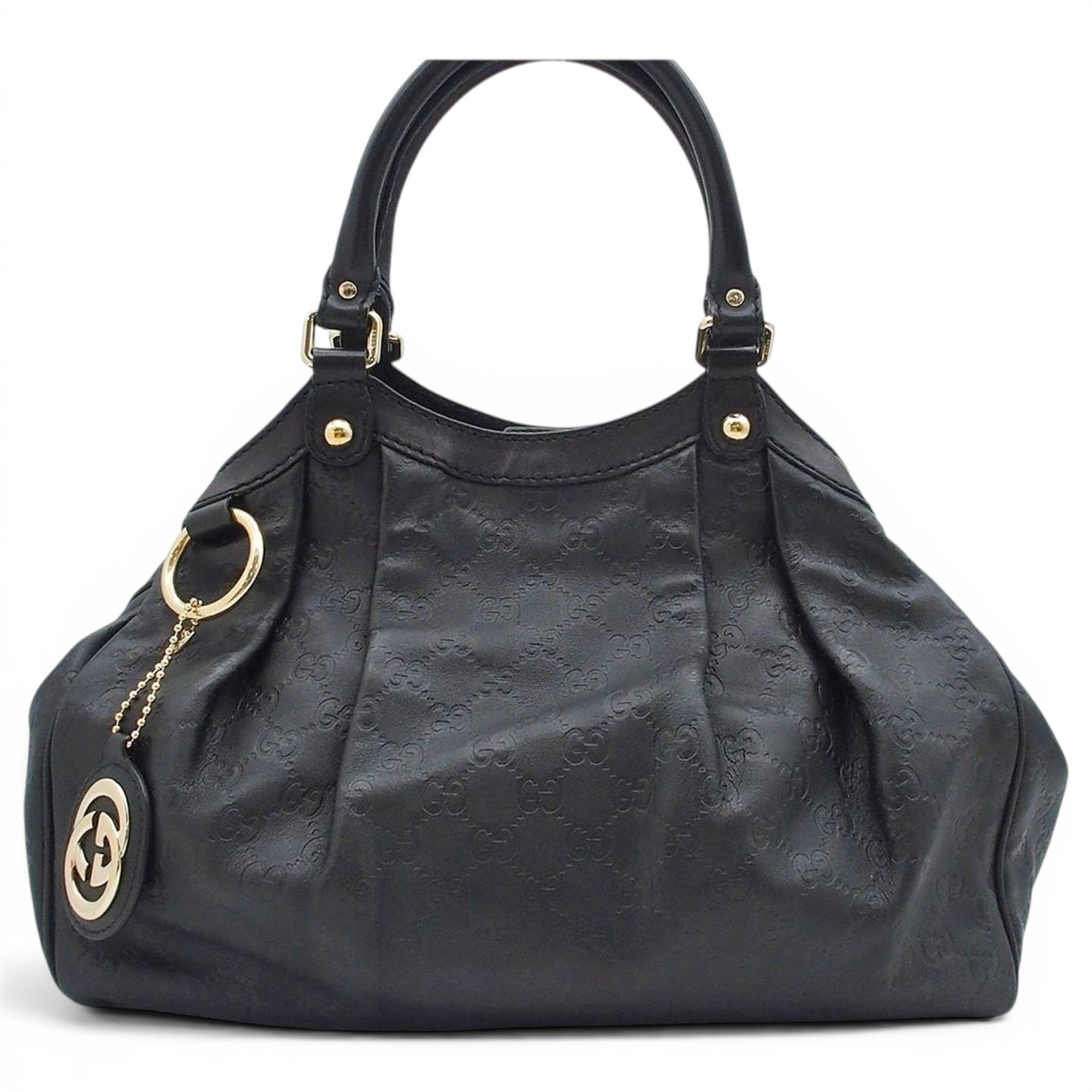 Leather tote