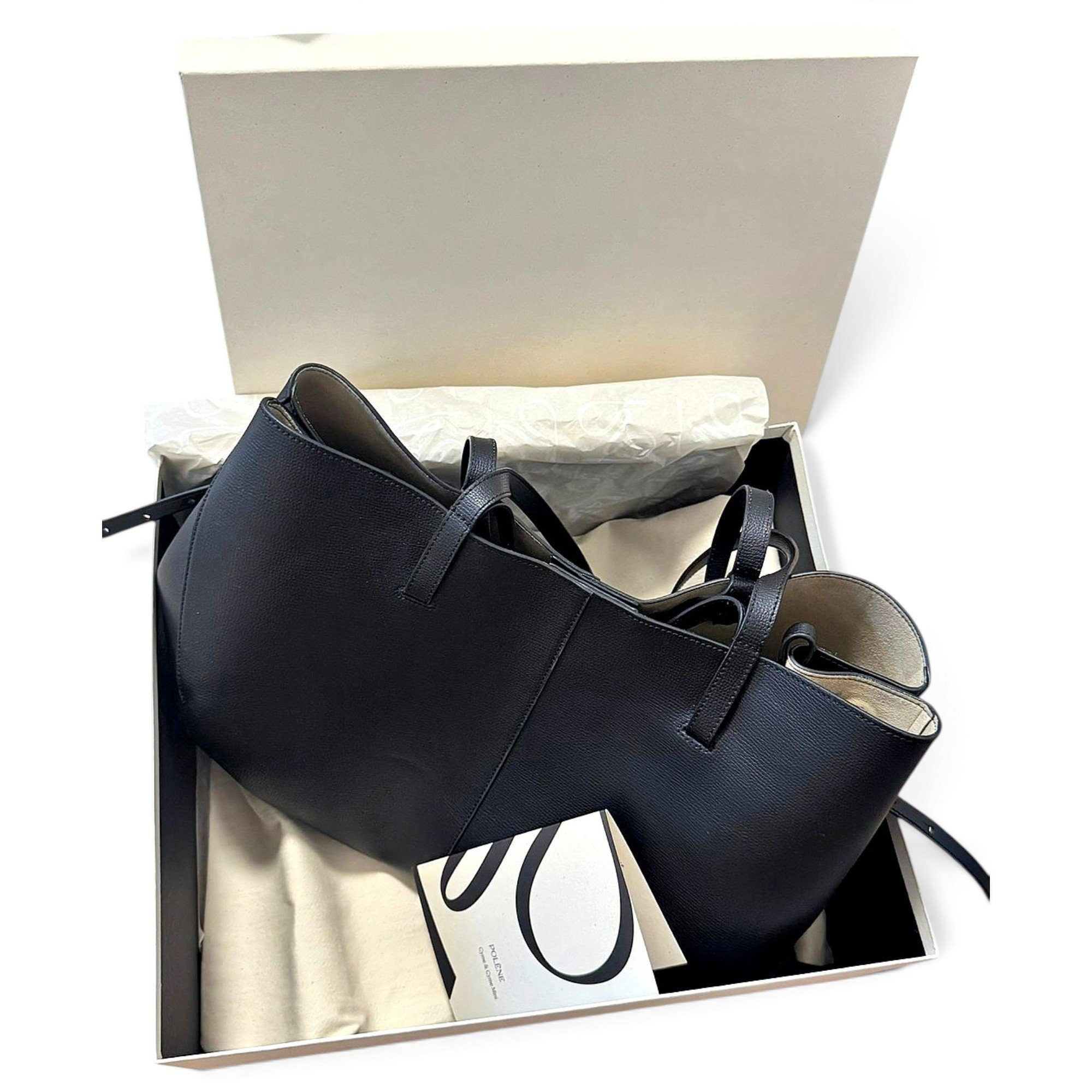 Leather tote