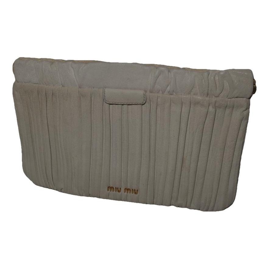 Miu Miu Leather clutch bag