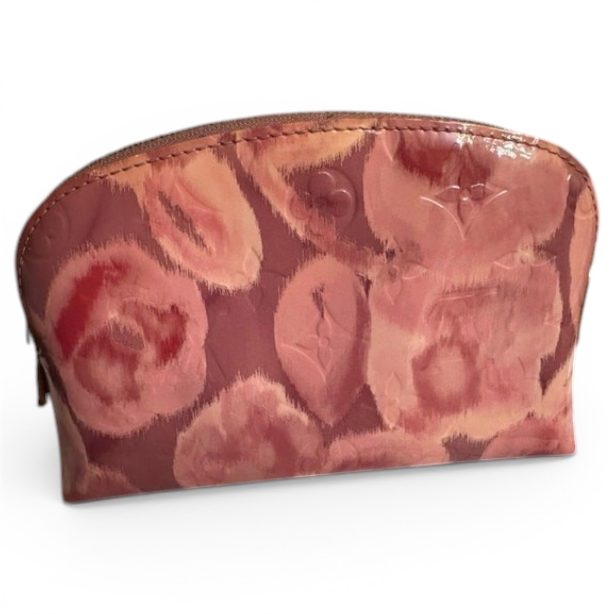 Leather vanity case