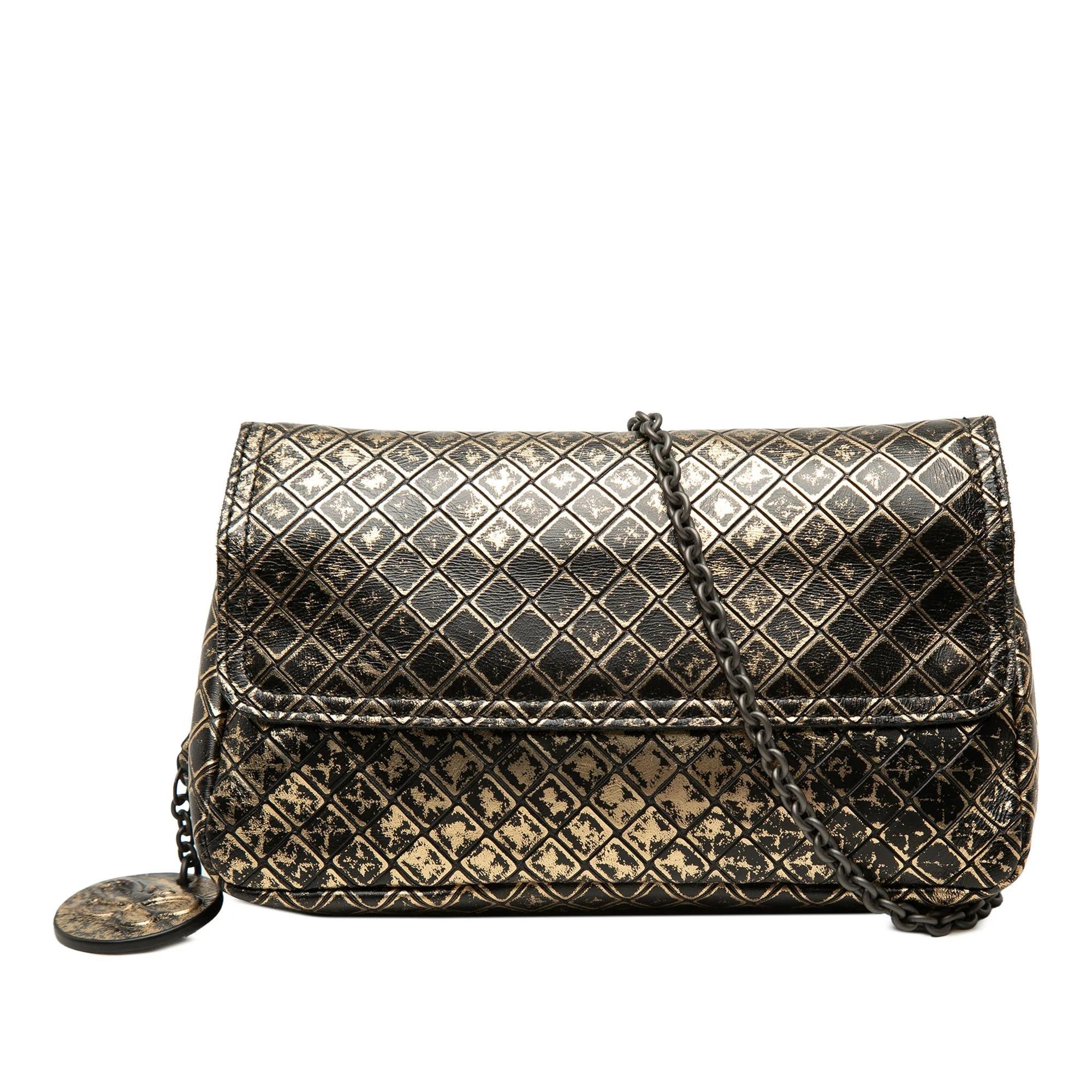 Veneta leather crossbody bag
